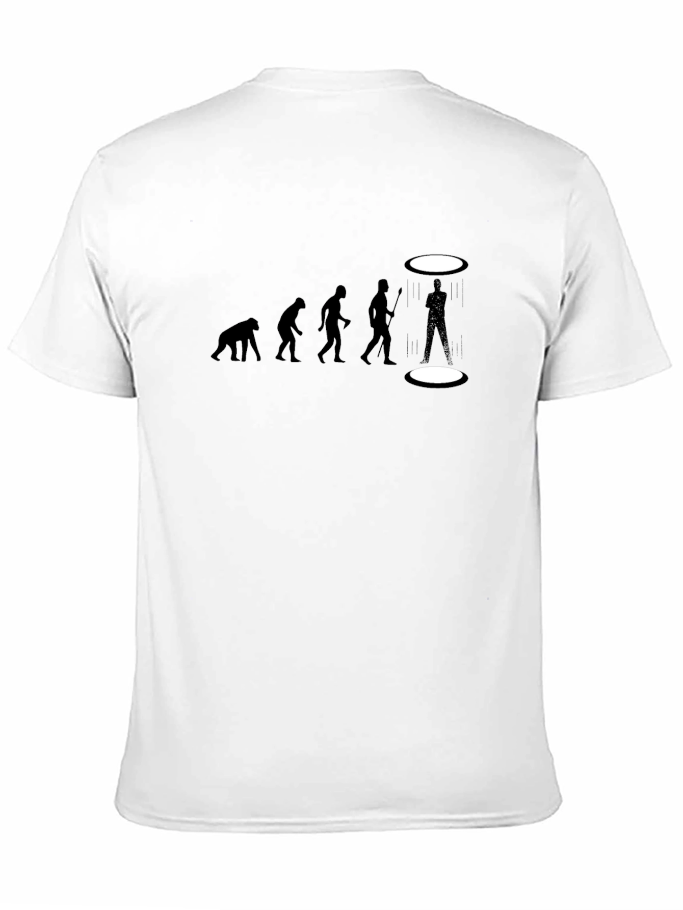 Evolution Portal Mens Black T-Shirt