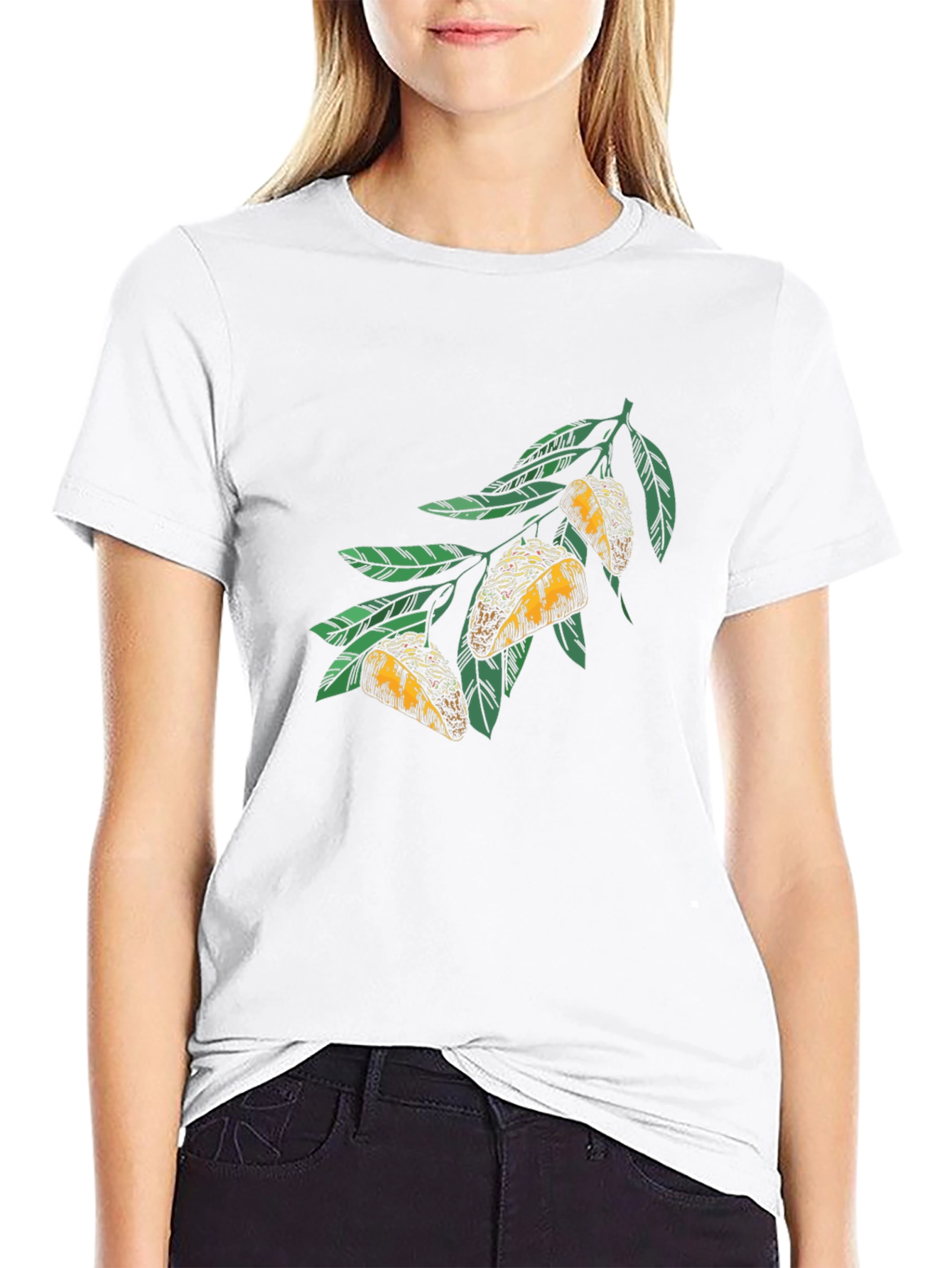 Taco Branch Graphic T-Shirt - Unique Design