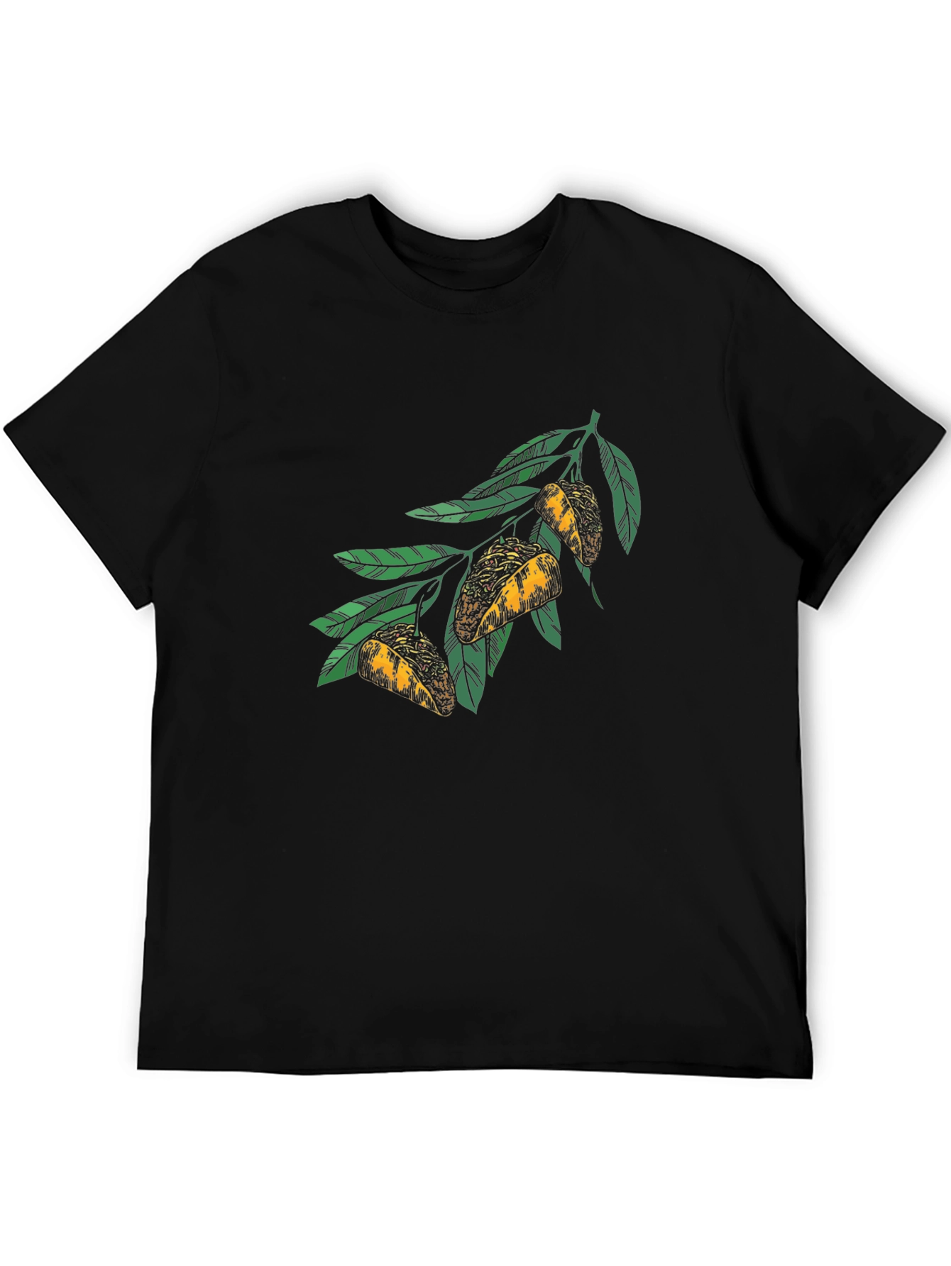 Taco Branch Graphic T-Shirt - Unique Design