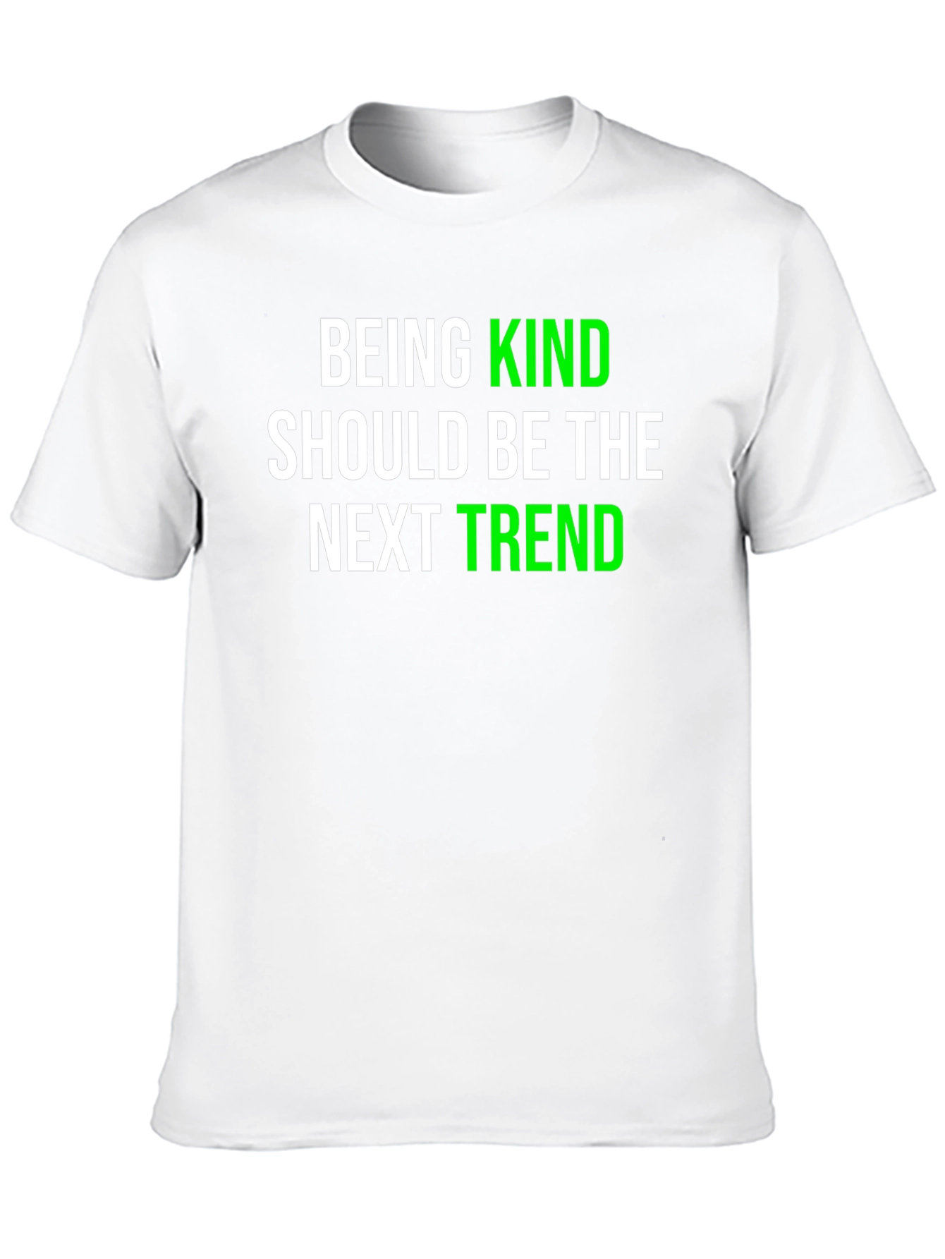 Kindness Trend Graphic Tee - Black