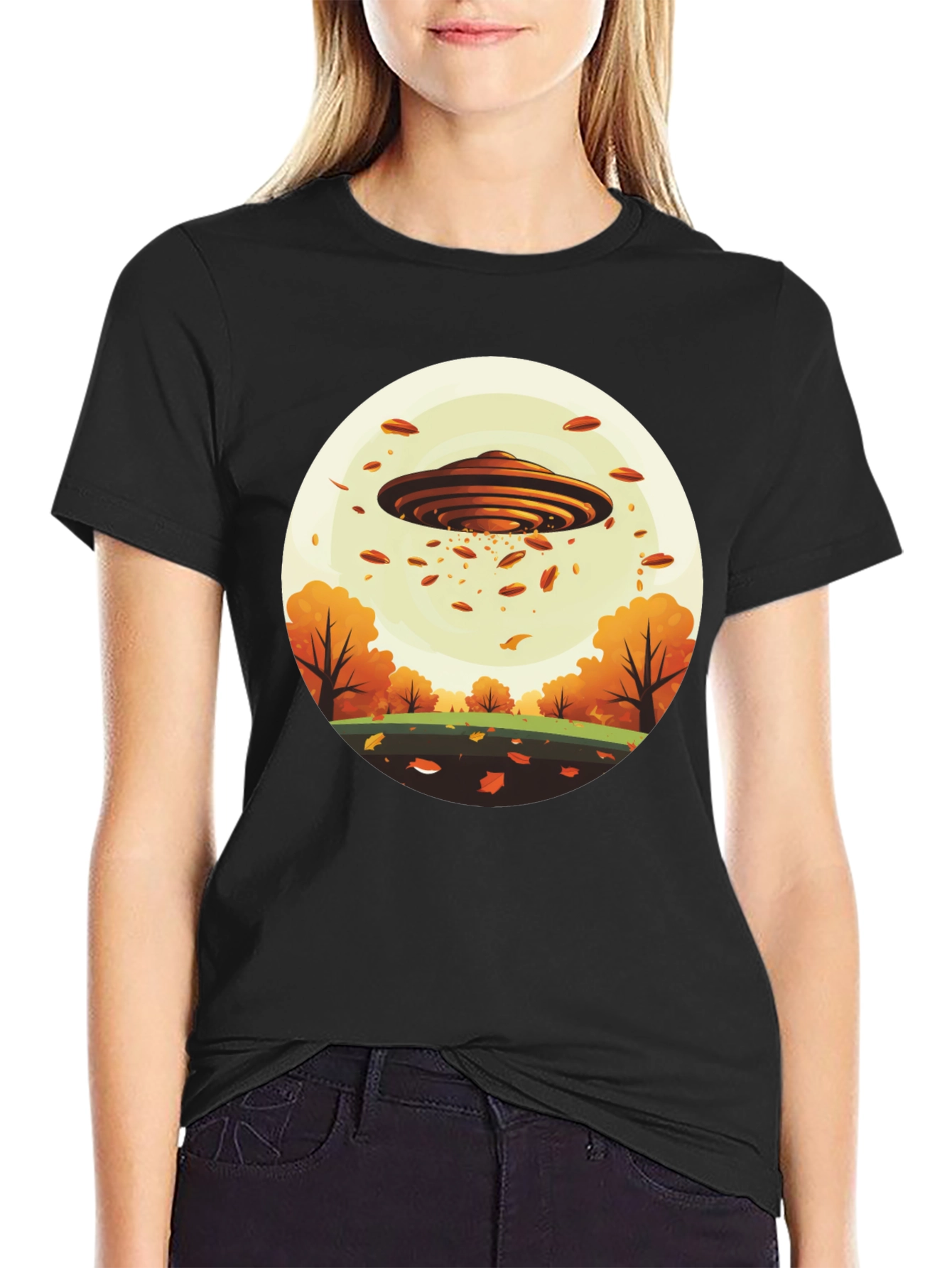 UFO Autumn Harvest T-Shirt