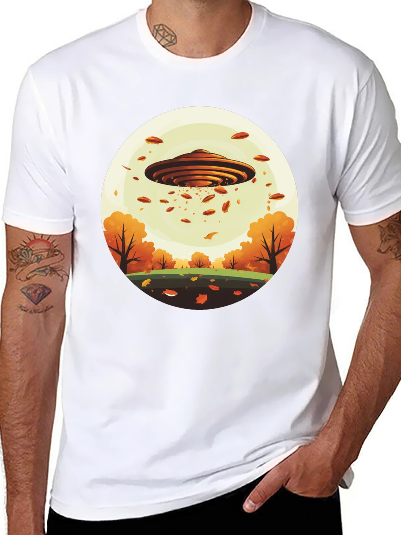 UFO Autumn Harvest T-Shirt
