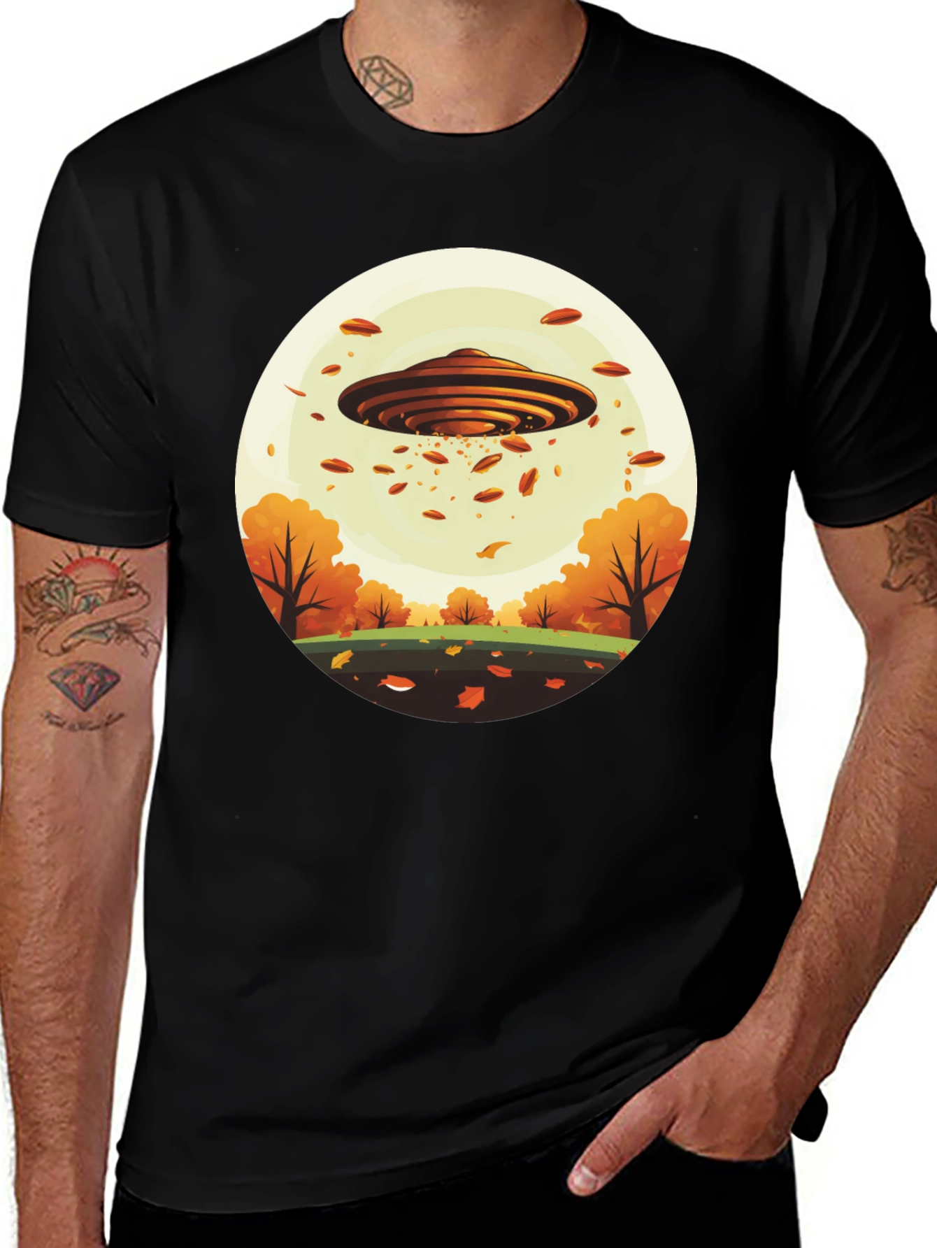 UFO Autumn Harvest T-Shirt