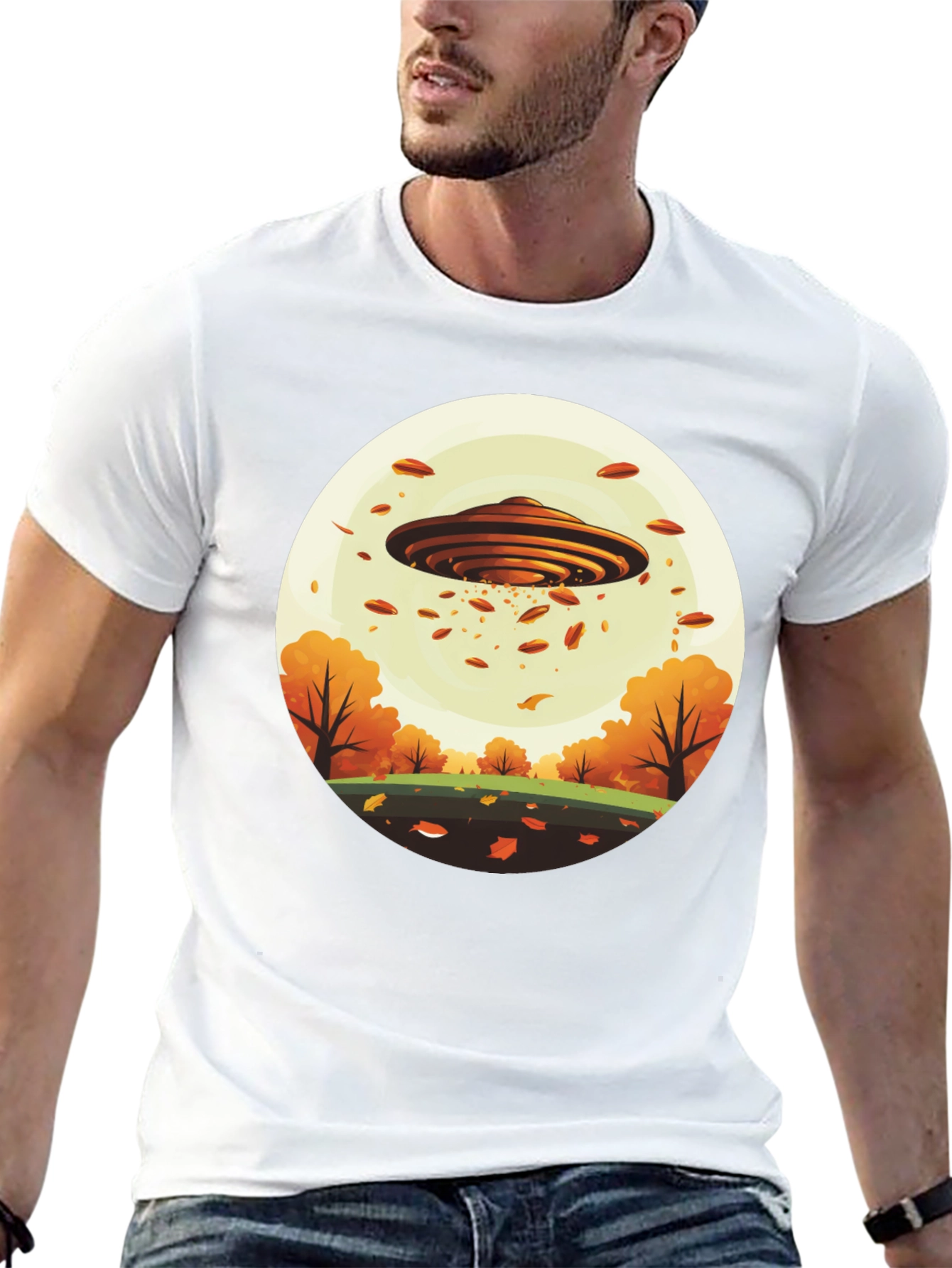 UFO Autumn Harvest T-Shirt