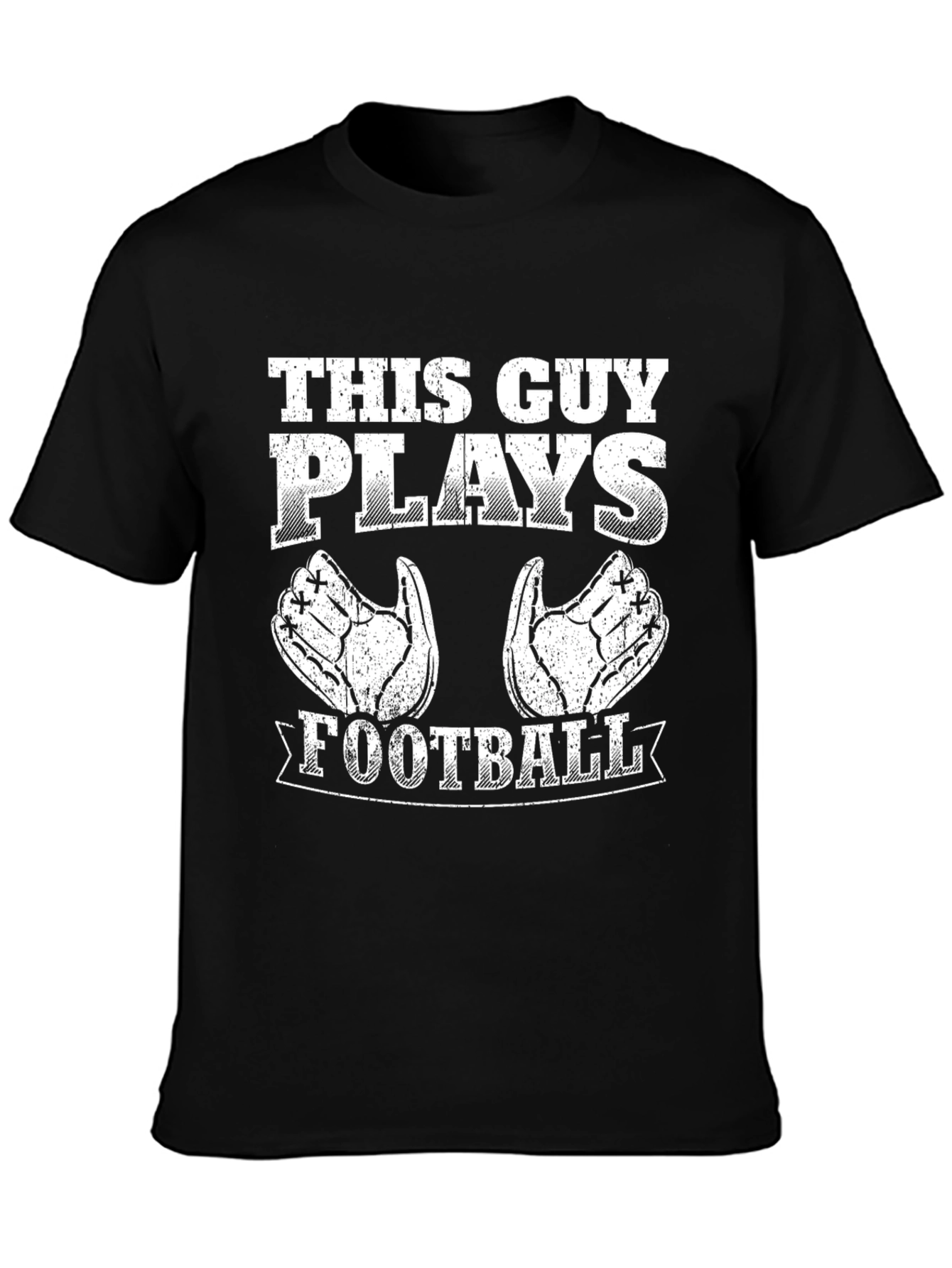 This Guy Plays Football Graphic T-Shirt