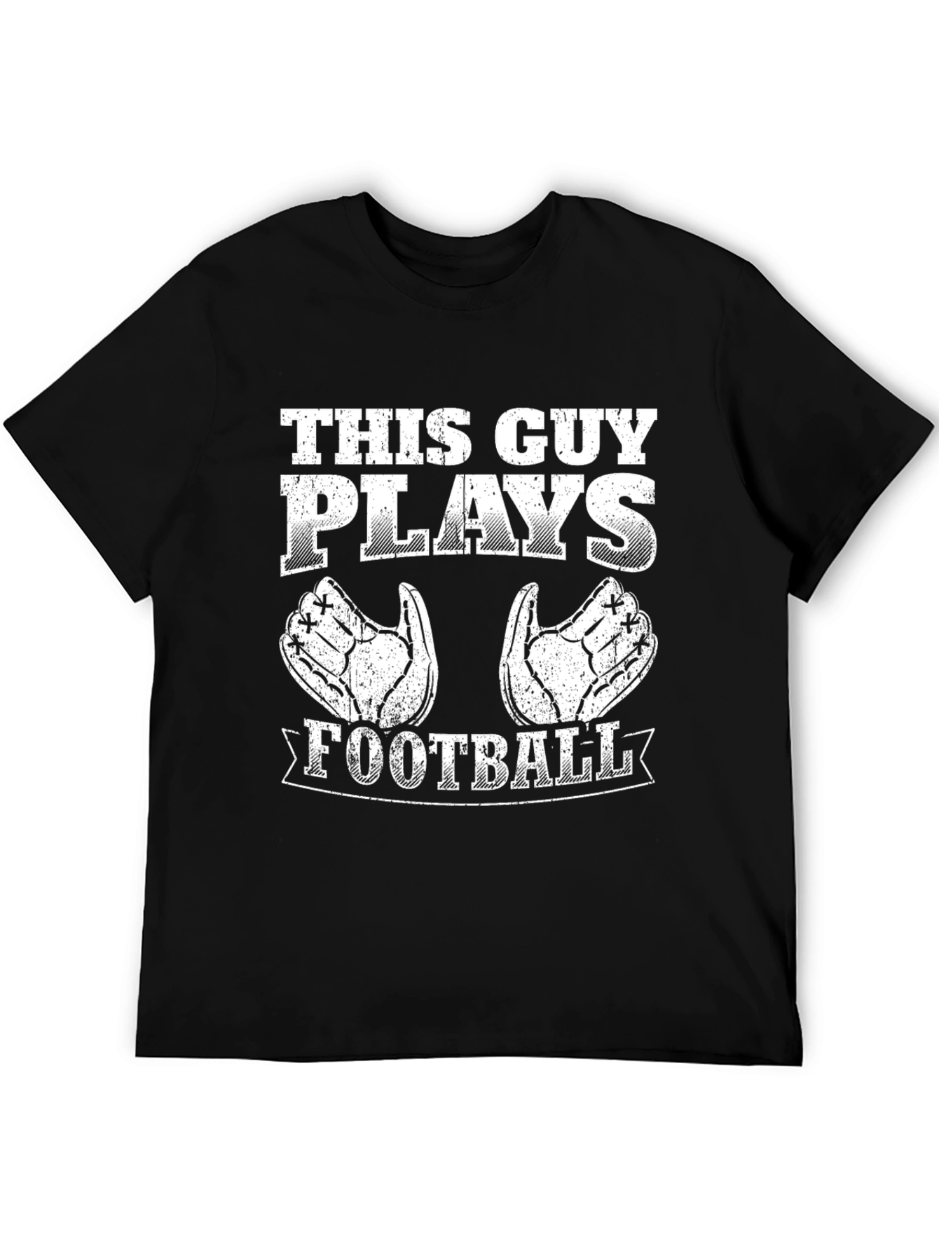 This Guy Plays Football Graphic T-Shirt