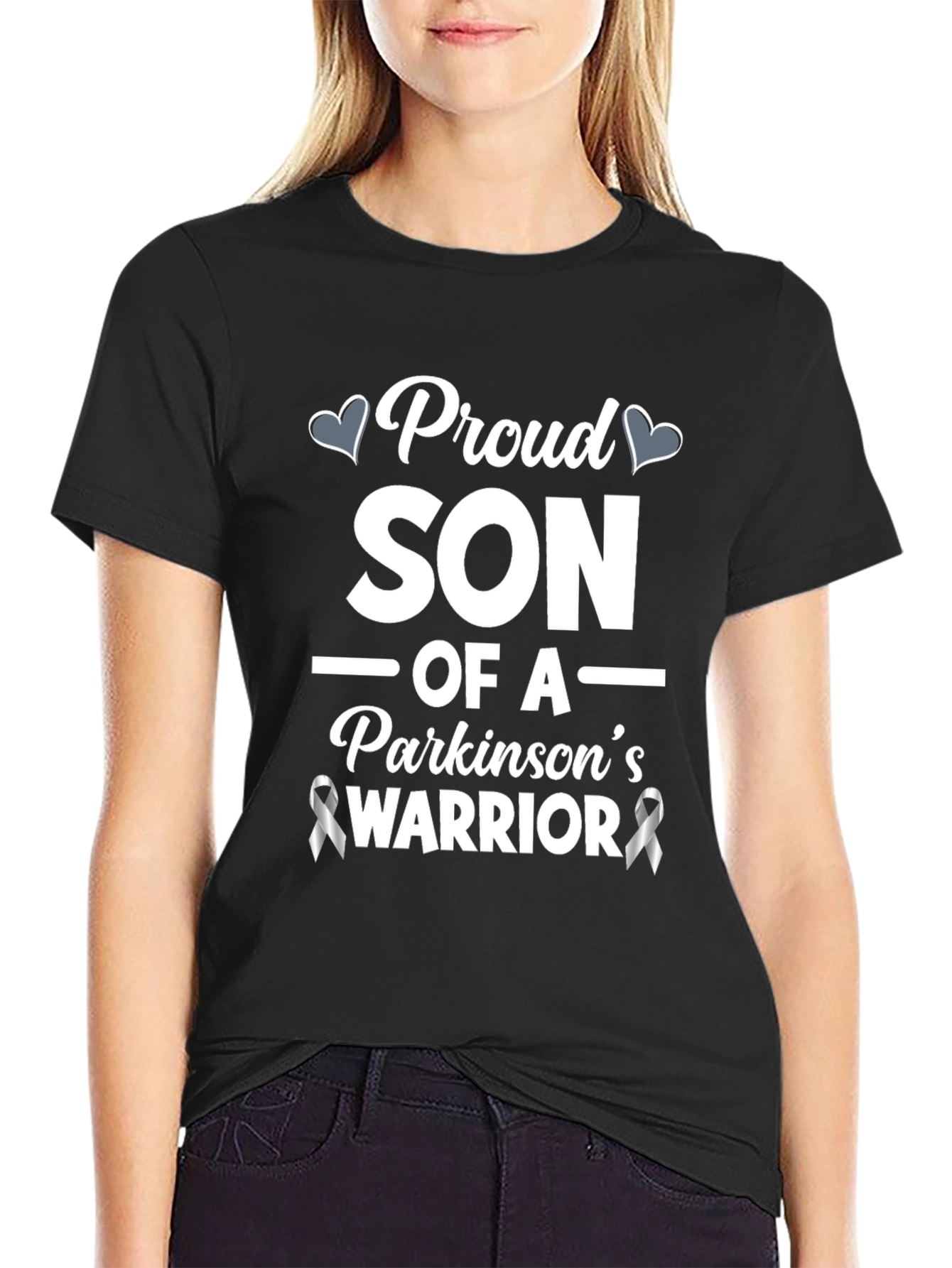 Proud Son Parkinsons Warrior T-Shirt