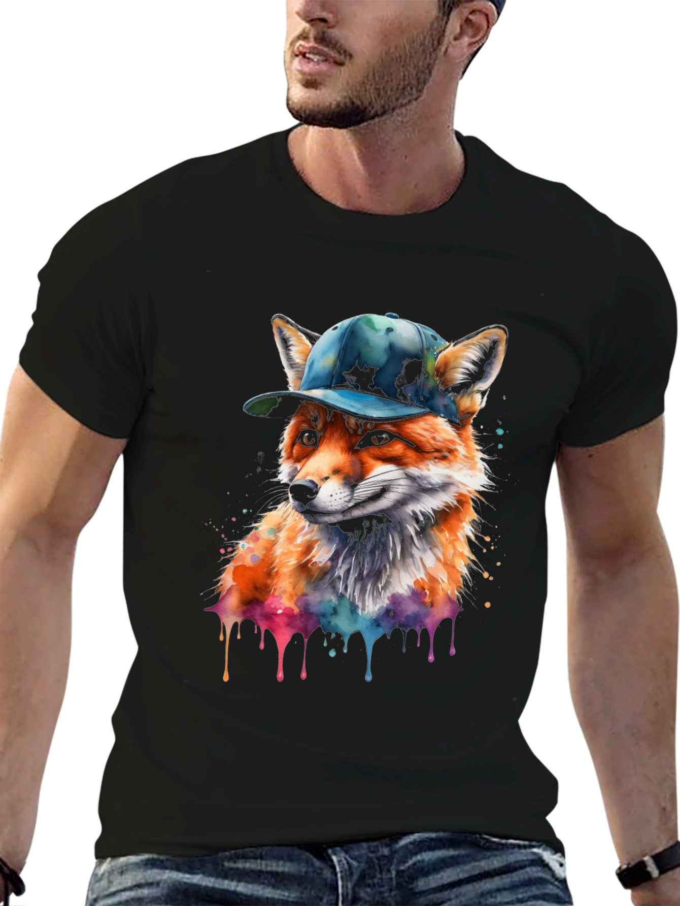 Cool Fox T-Shirt with Cap