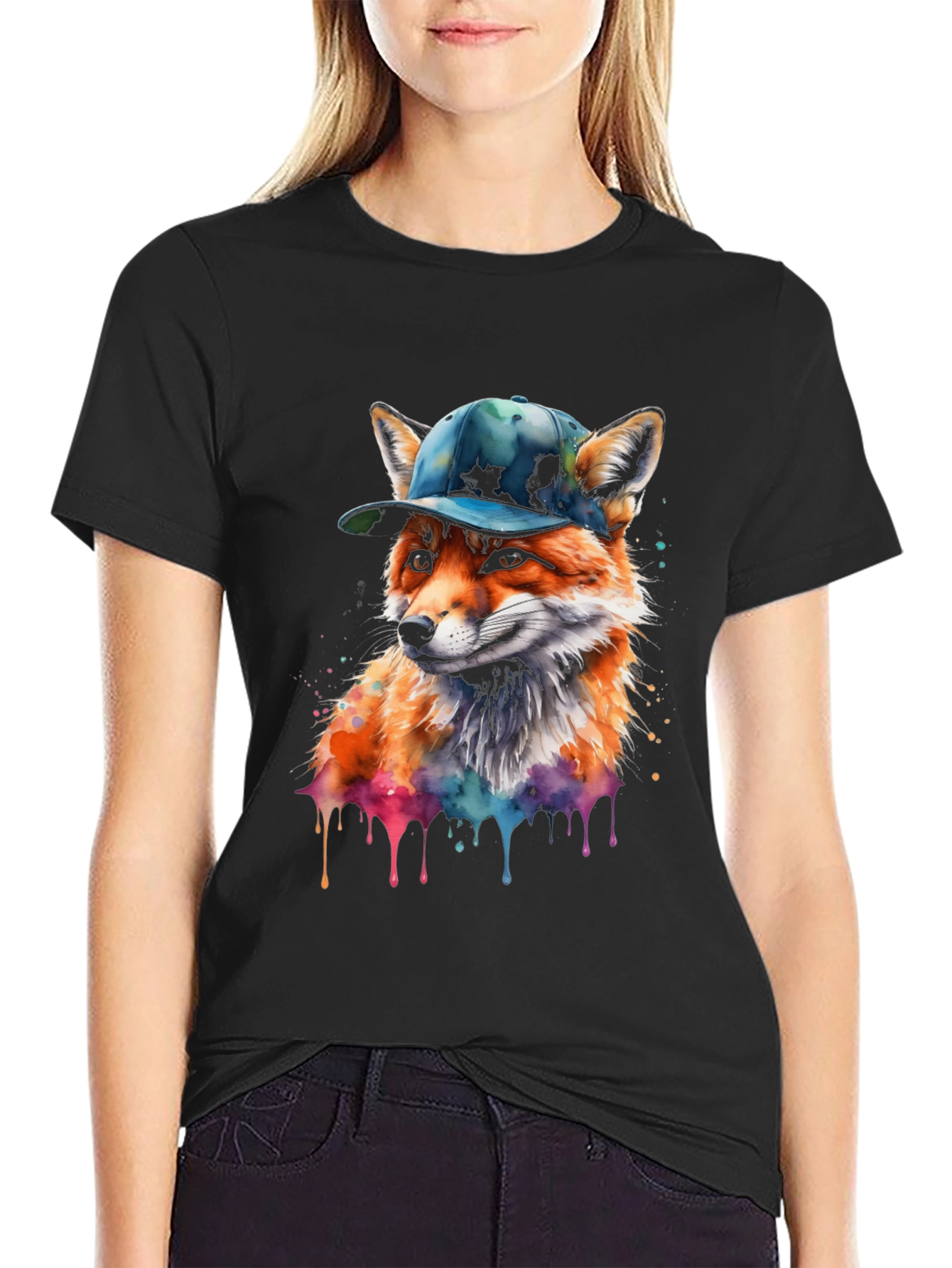 Cool Fox T-Shirt with Cap