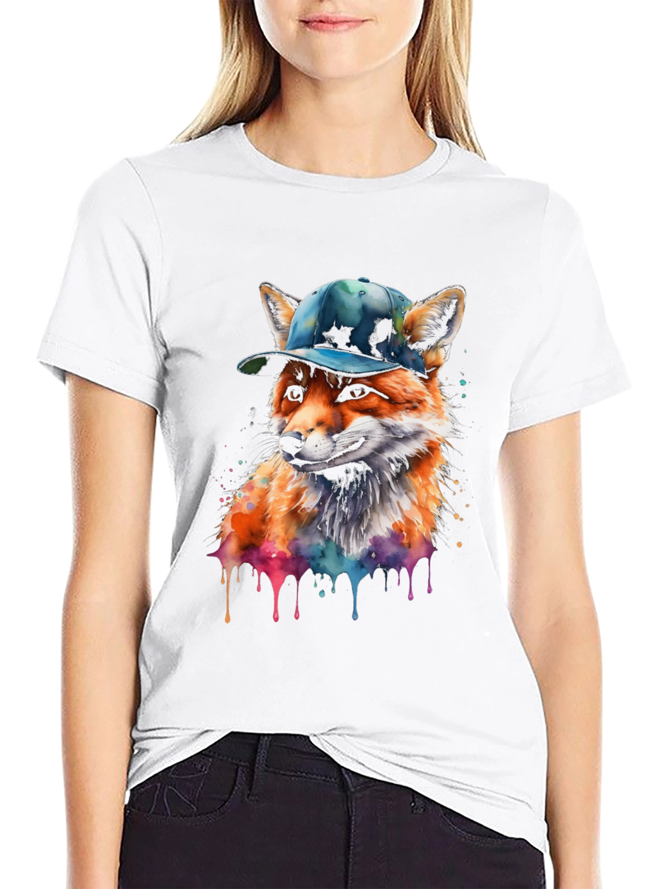 Cool Fox T-Shirt with Cap