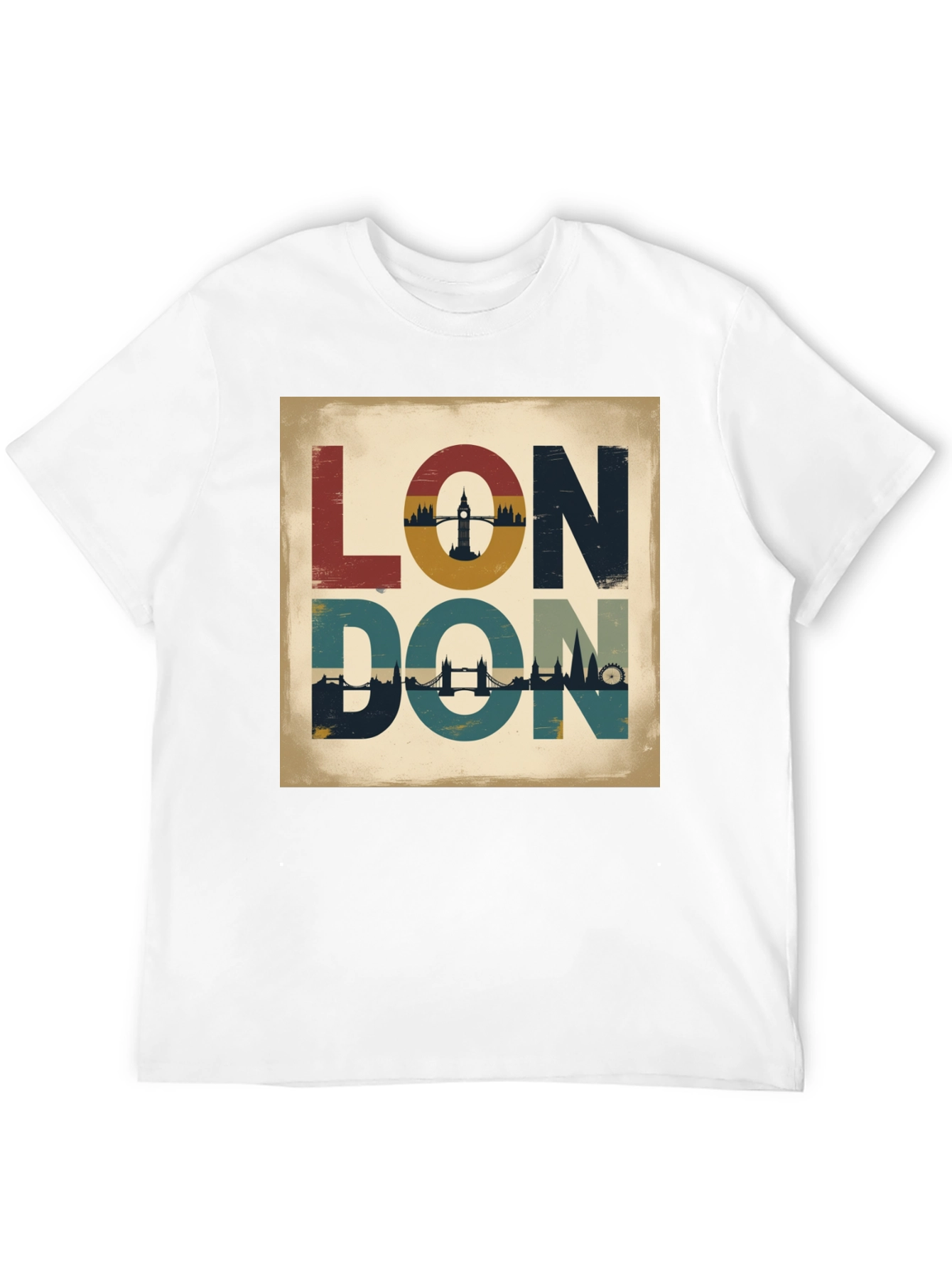 London Skyline Graphic T-Shirt