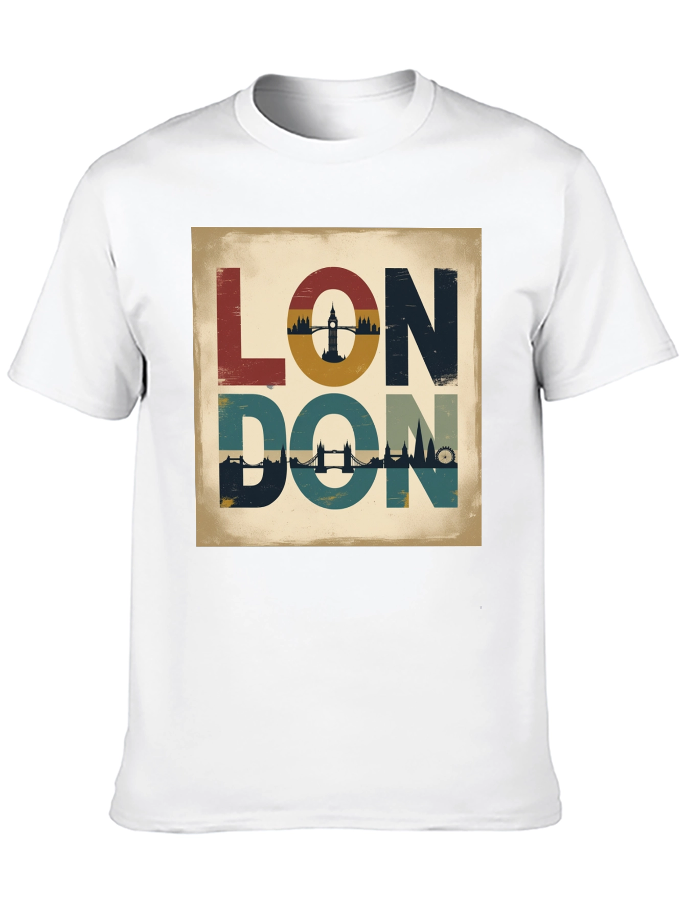 London Skyline Graphic T-Shirt