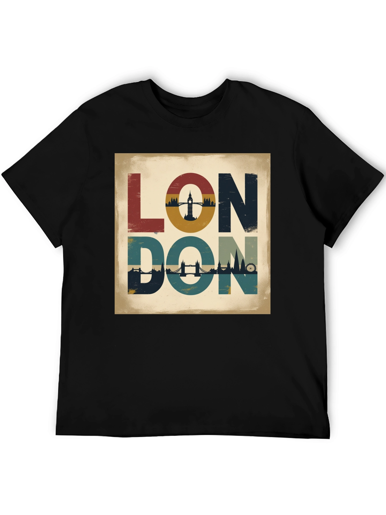 London Skyline Graphic T-Shirt
