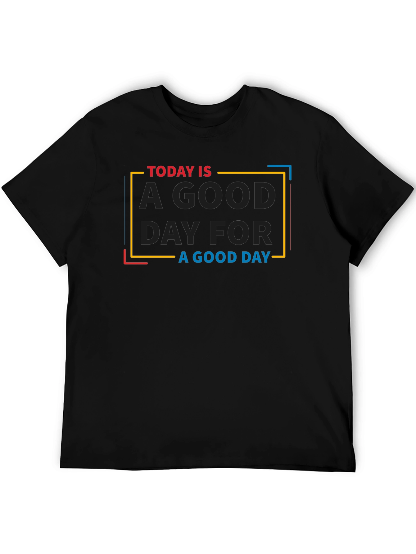 Today is a Good Day Graphic Tee - Black