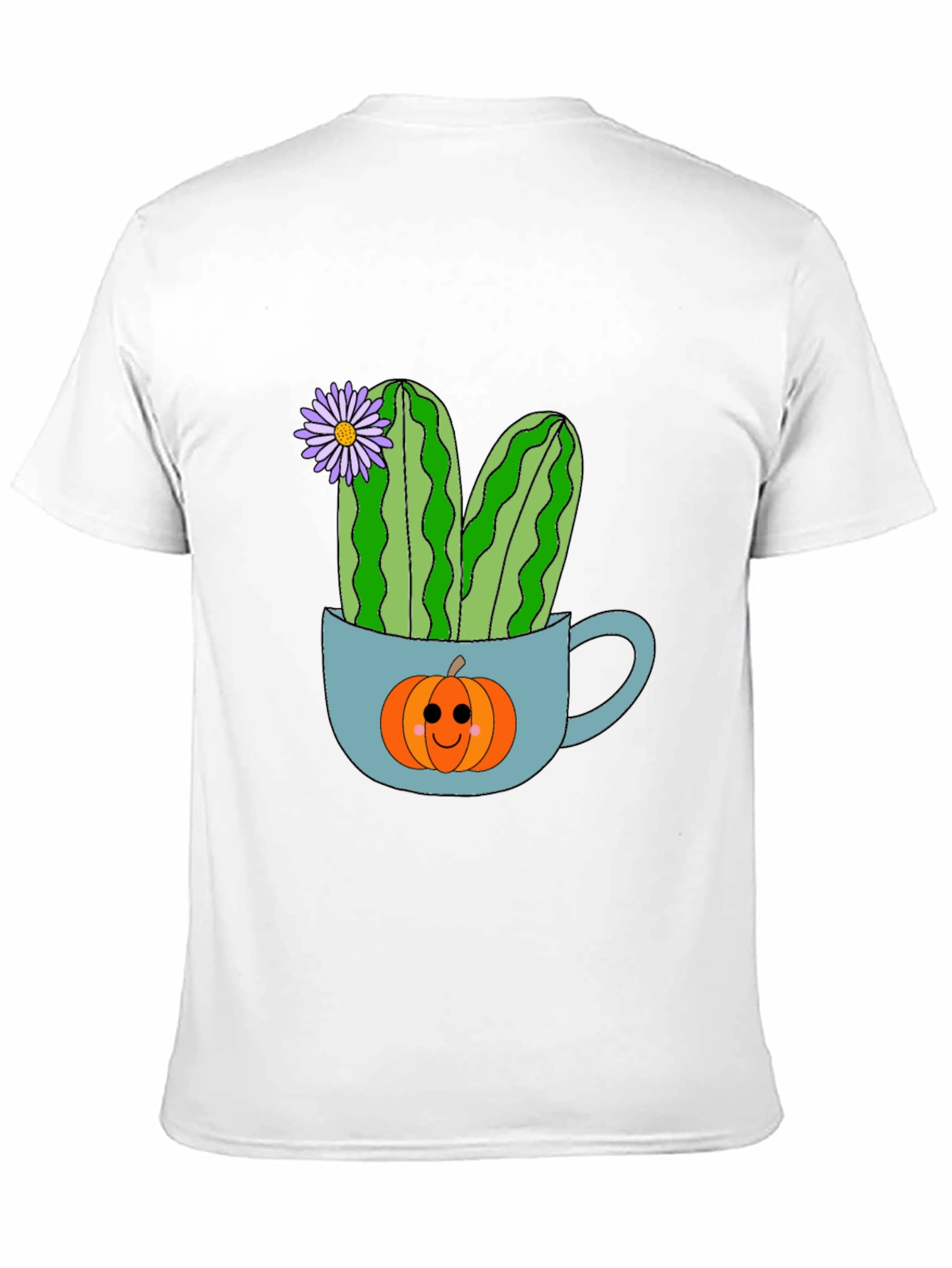 Cactus Pumpkin in a Cup T-Shirt