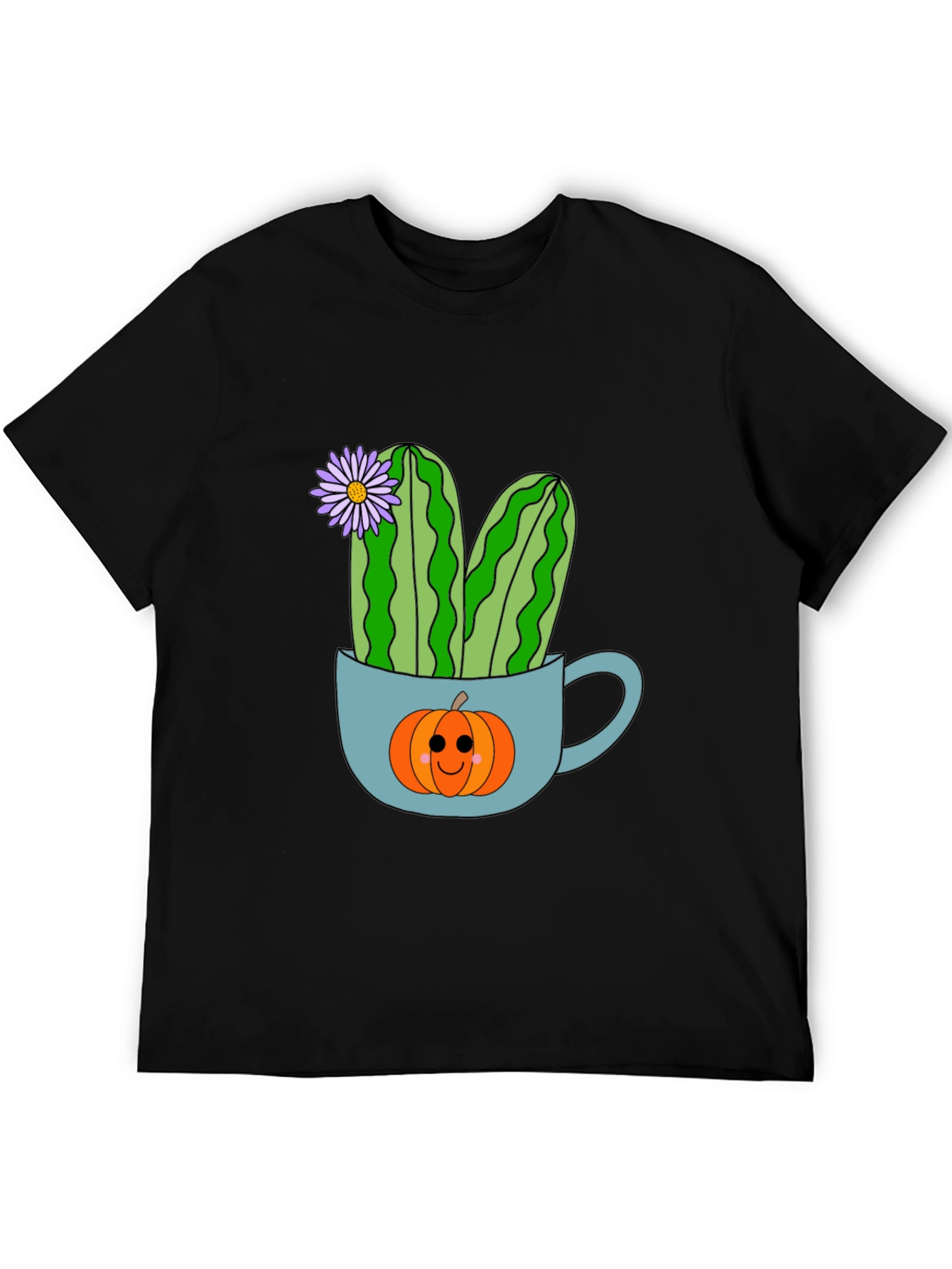 Cactus Pumpkin in a Cup T-Shirt