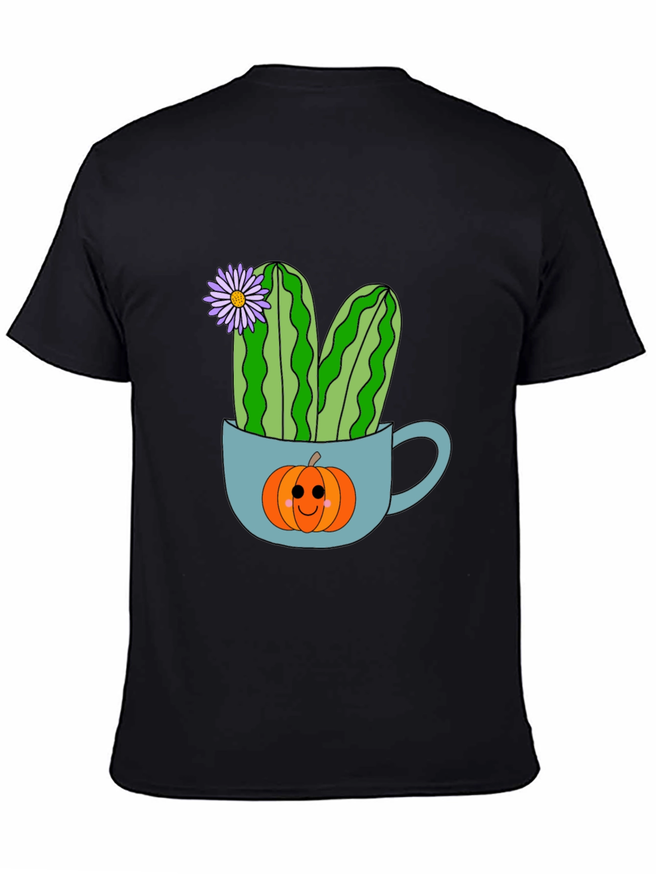 Cactus Pumpkin in a Cup T-Shirt
