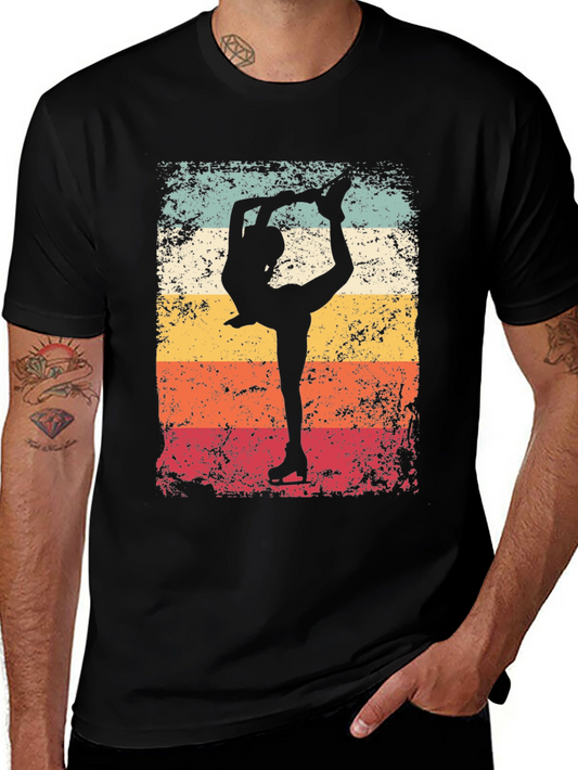 Retro Ice Skating T-Shirt