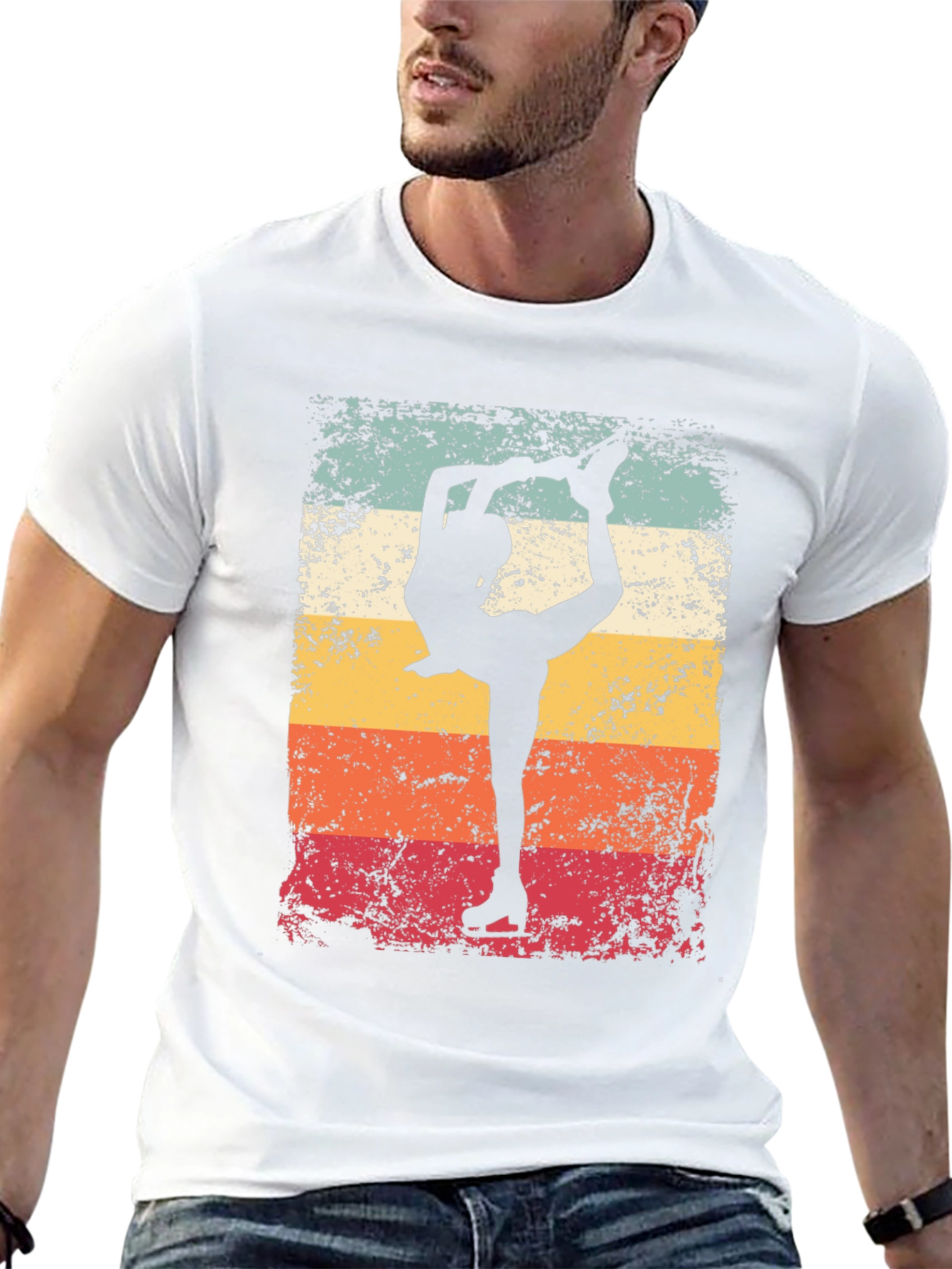 Retro Ice Skating T-Shirt