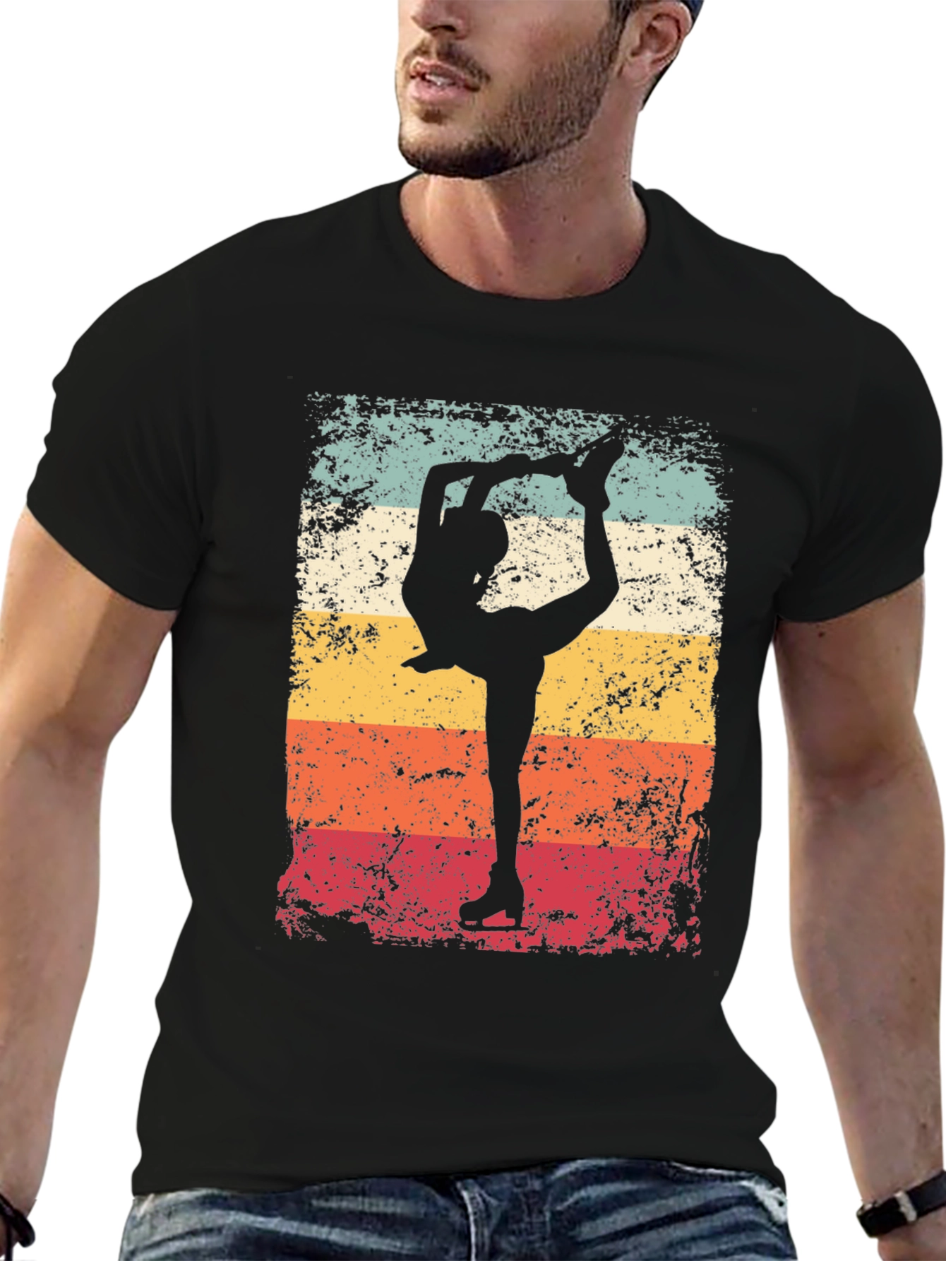 Retro Ice Skating T-Shirt