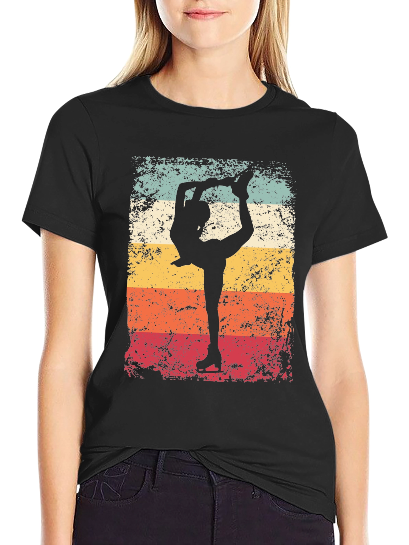 Retro Ice Skating T-Shirt