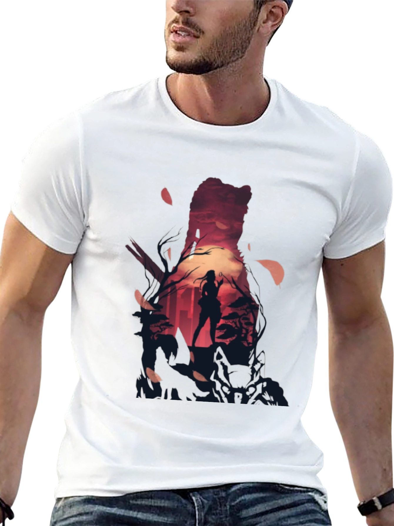 Silhouette Graphic Tee - Dark City