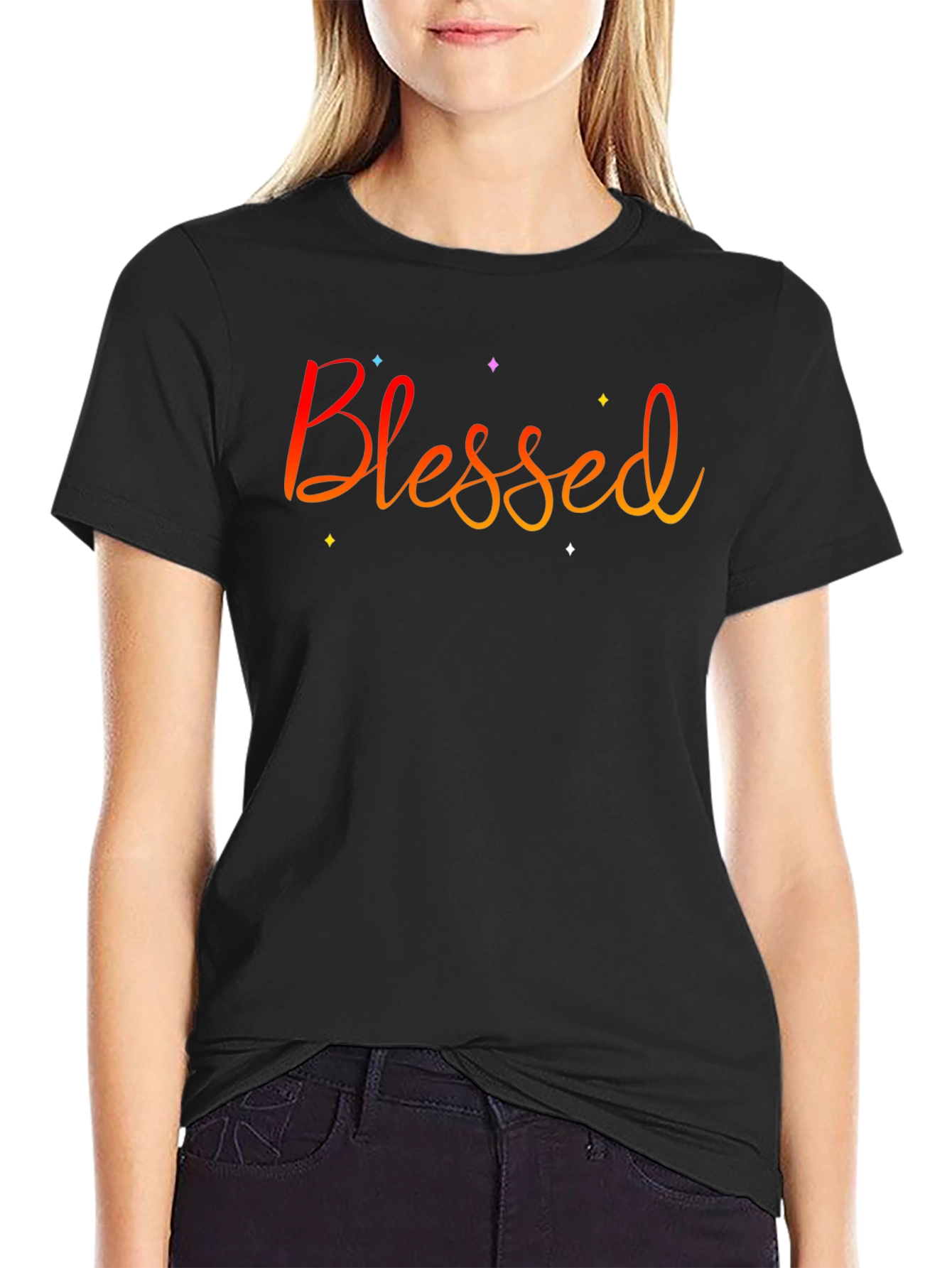 Blessed Graphic T-Shirt - Stylish Mens Tee