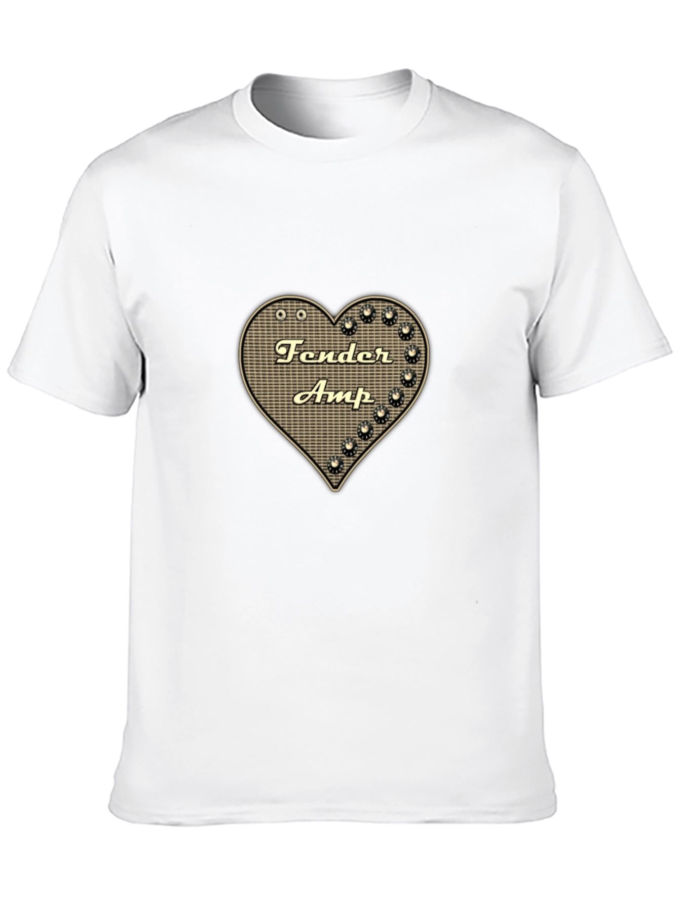 Fender Amp Heart Graphic Black T-Shirt