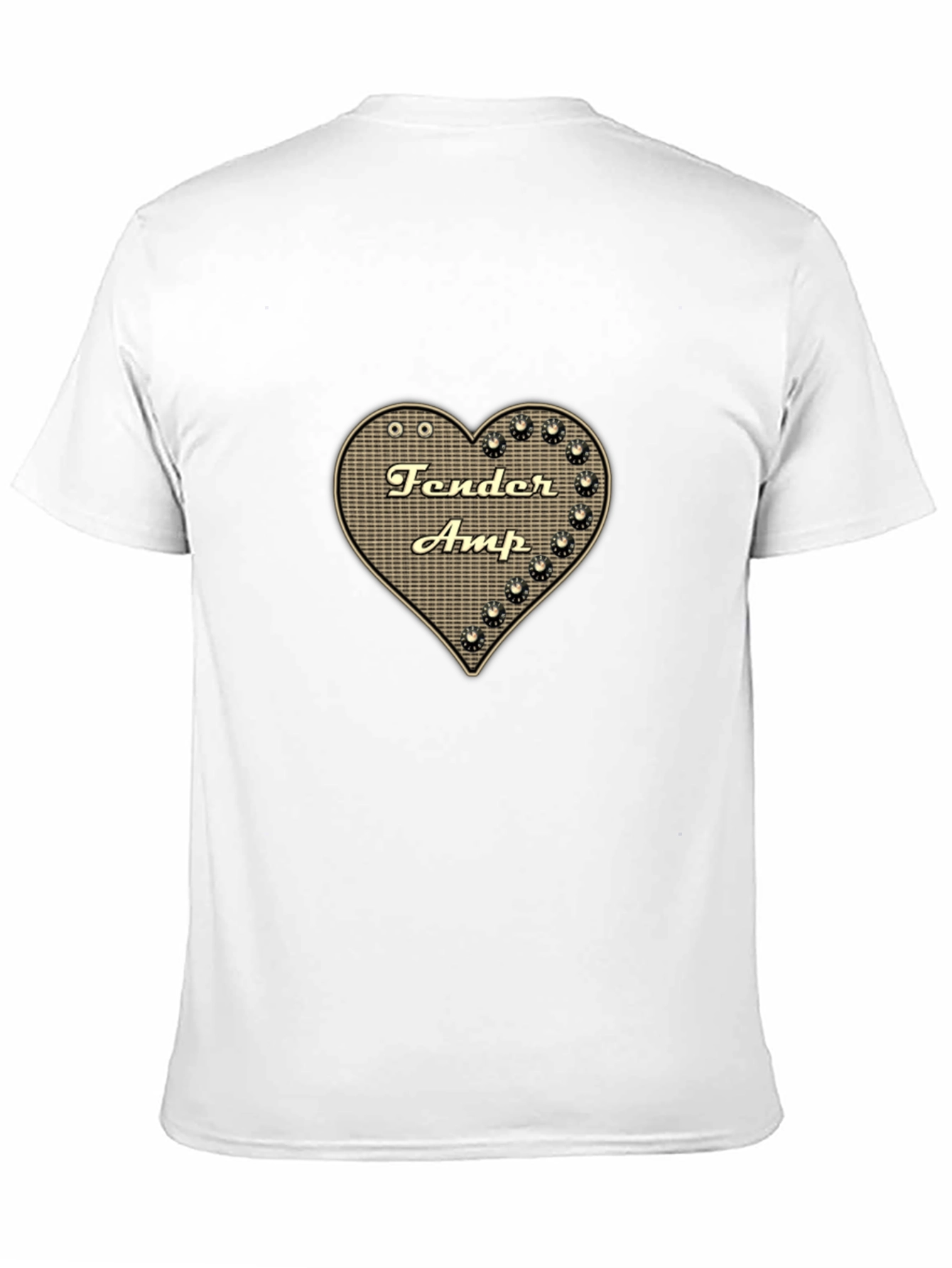 Fender Amp Heart Graphic Black T-Shirt