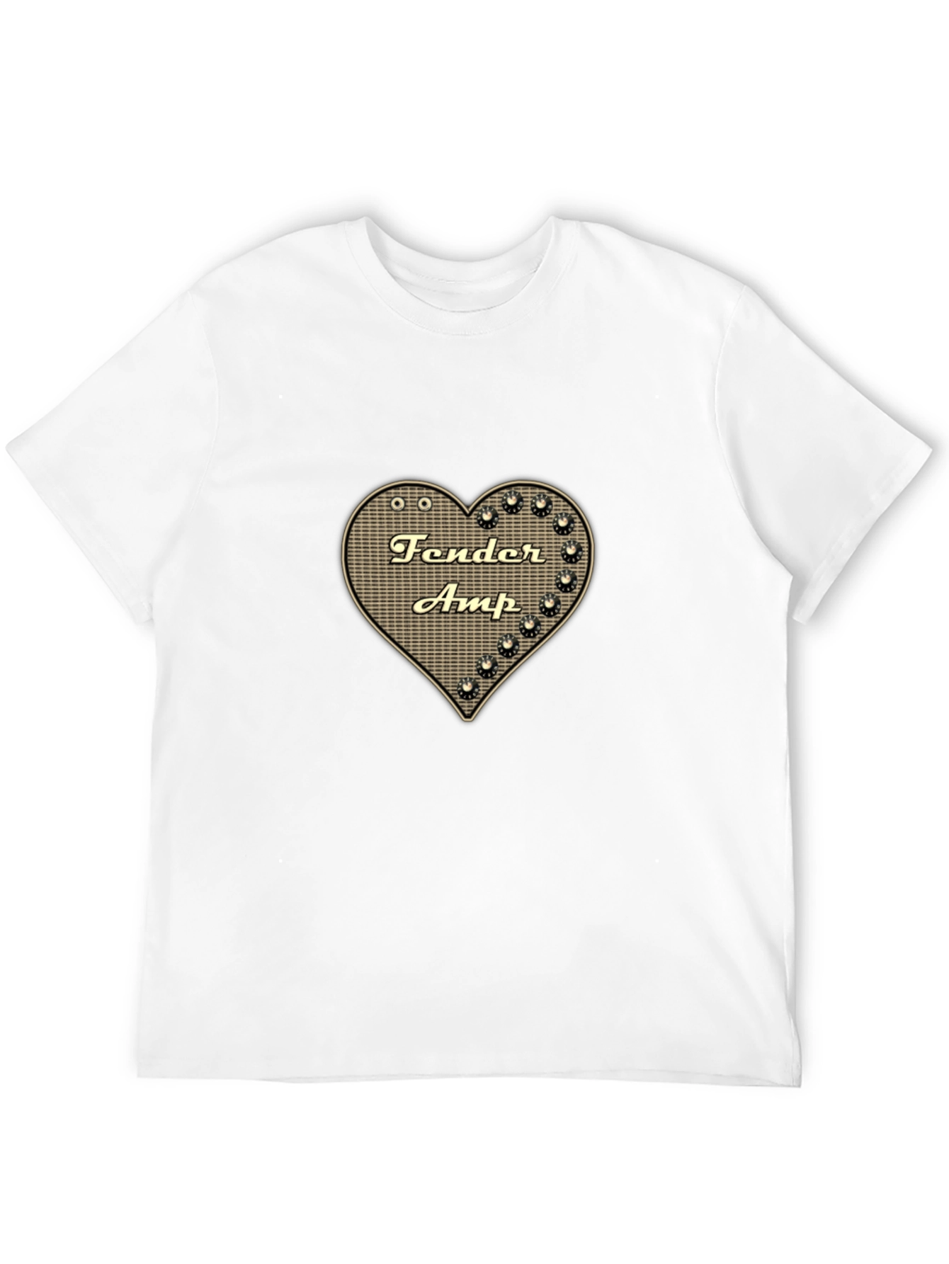 Fender Amp Heart Graphic Black T-Shirt