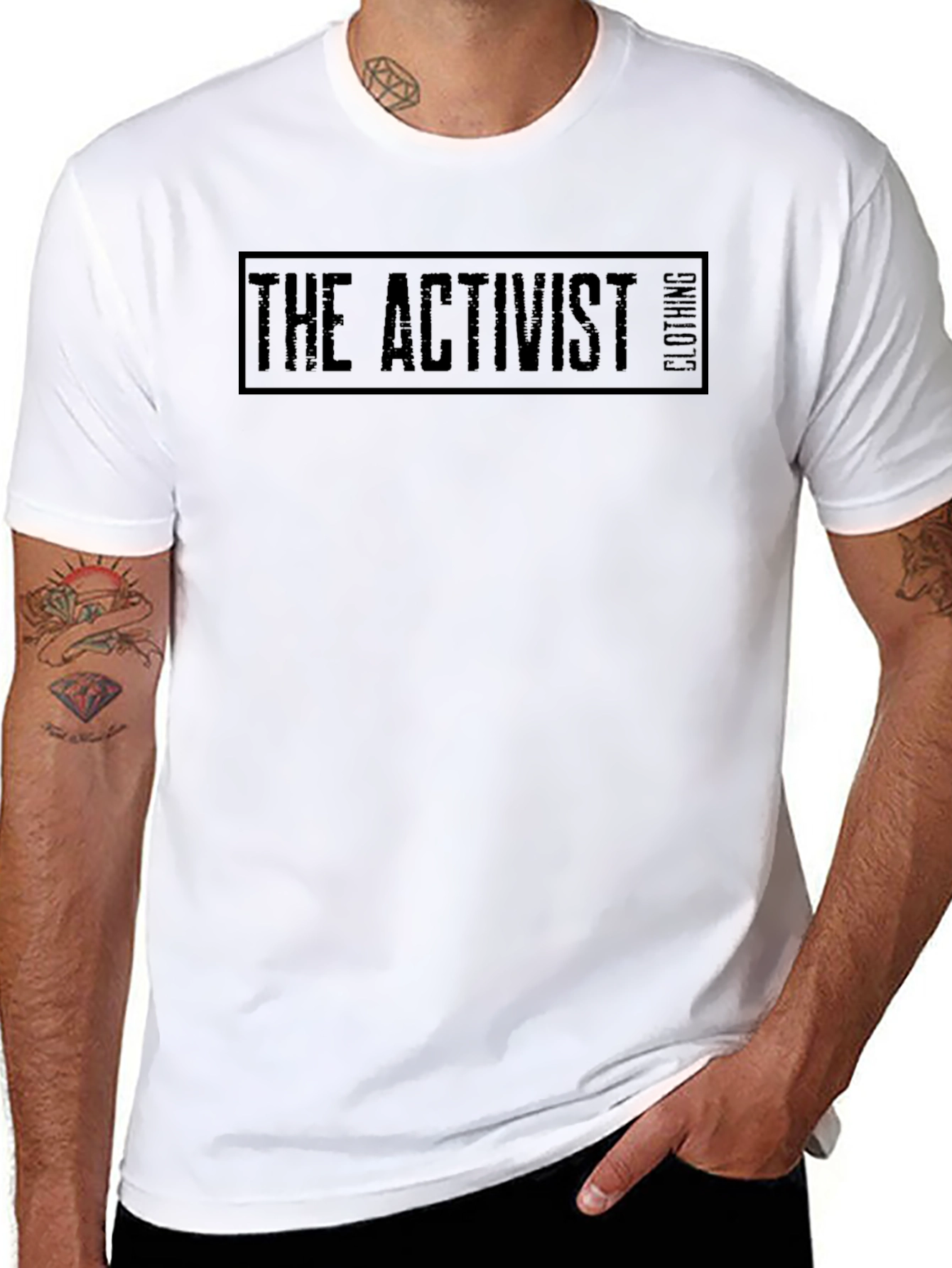 The Activist Clothing Black T-Shirt