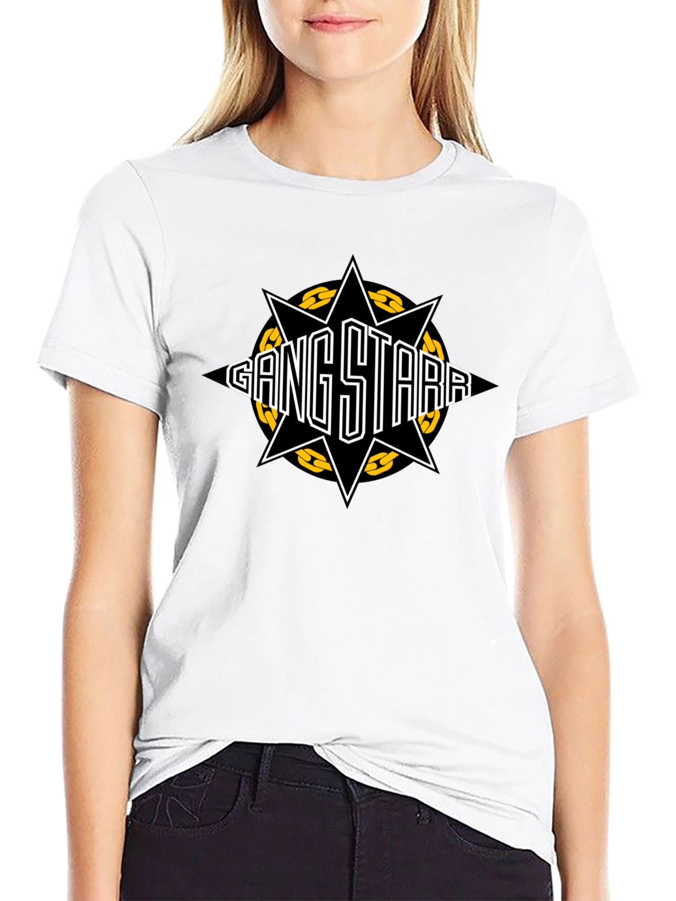 Gang Starr Black T-Shirt - Classic Hip Hop Style