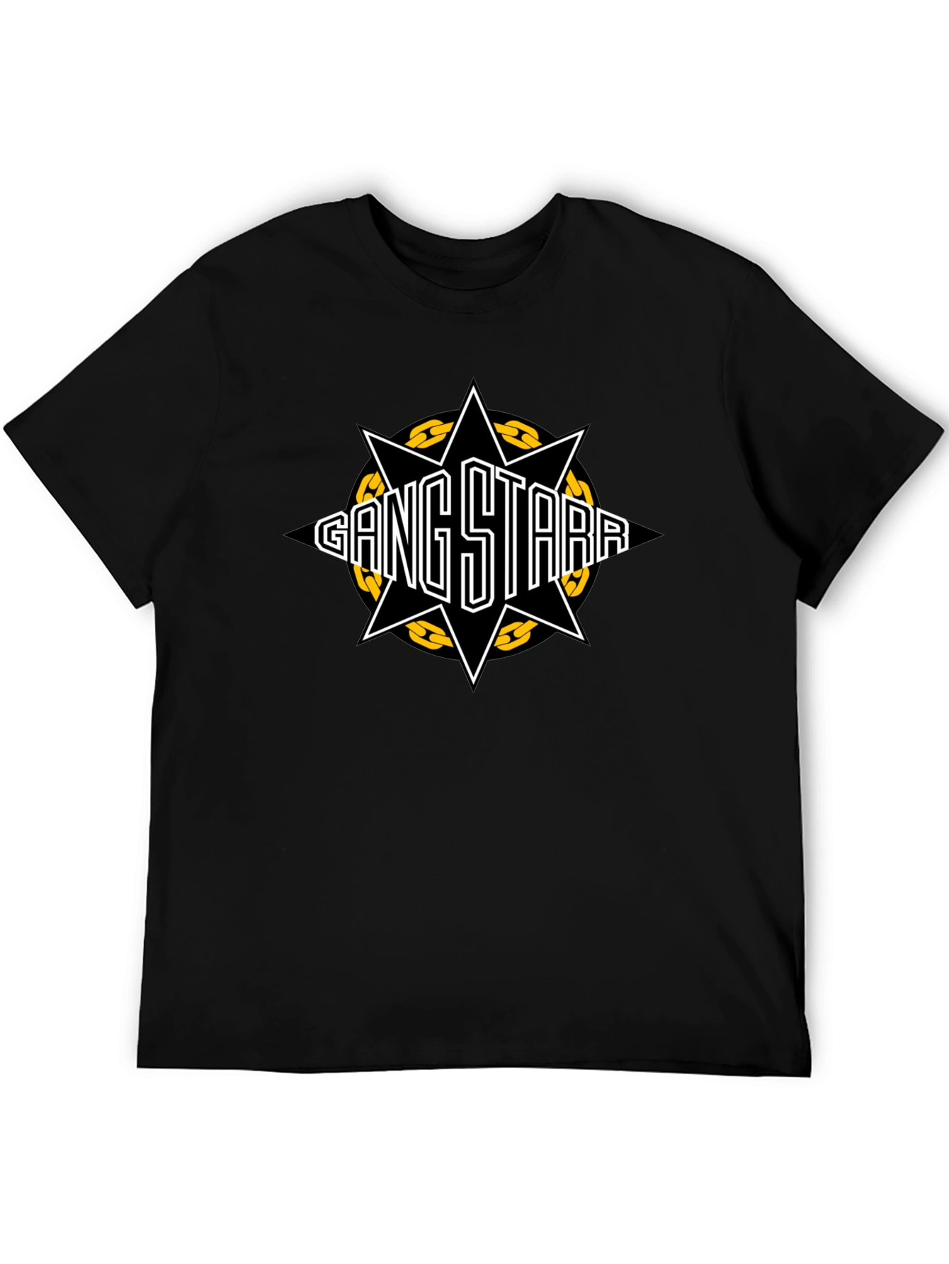 Gang Starr Black T-Shirt - Classic Hip Hop Style