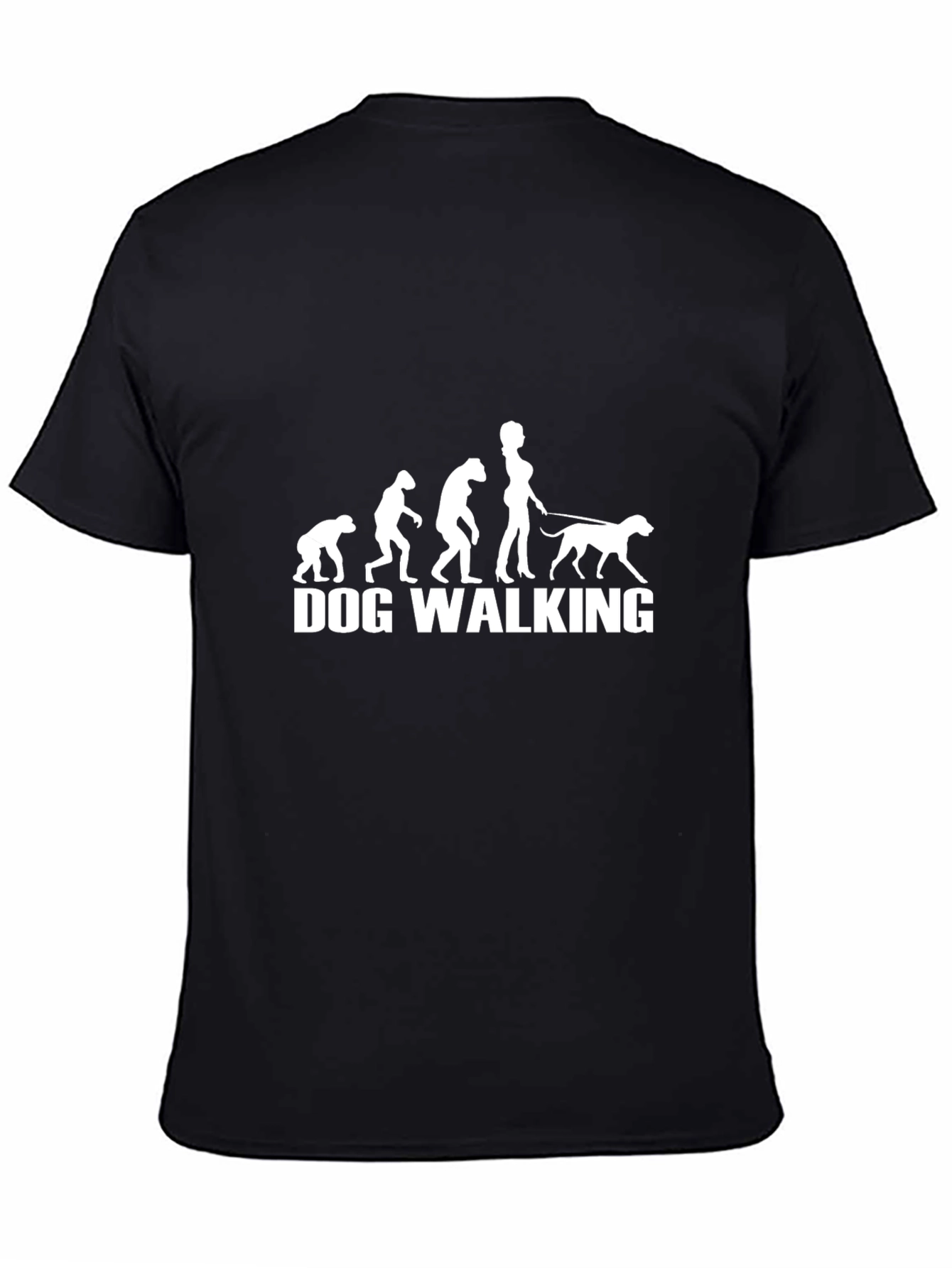 Dog Walking Evolution Graphic Tee - Unisex