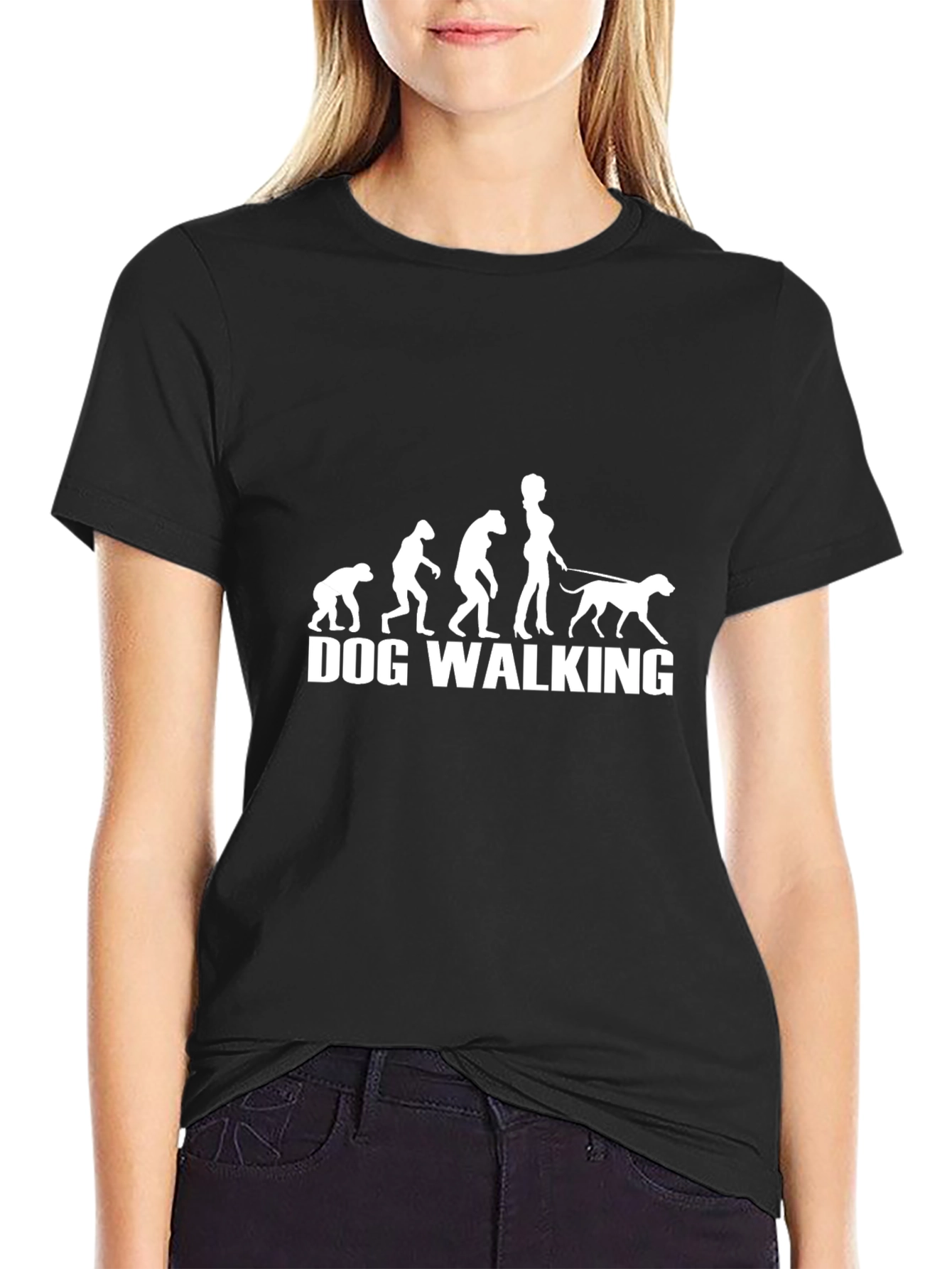 Dog Walking Evolution Graphic Tee - Unisex