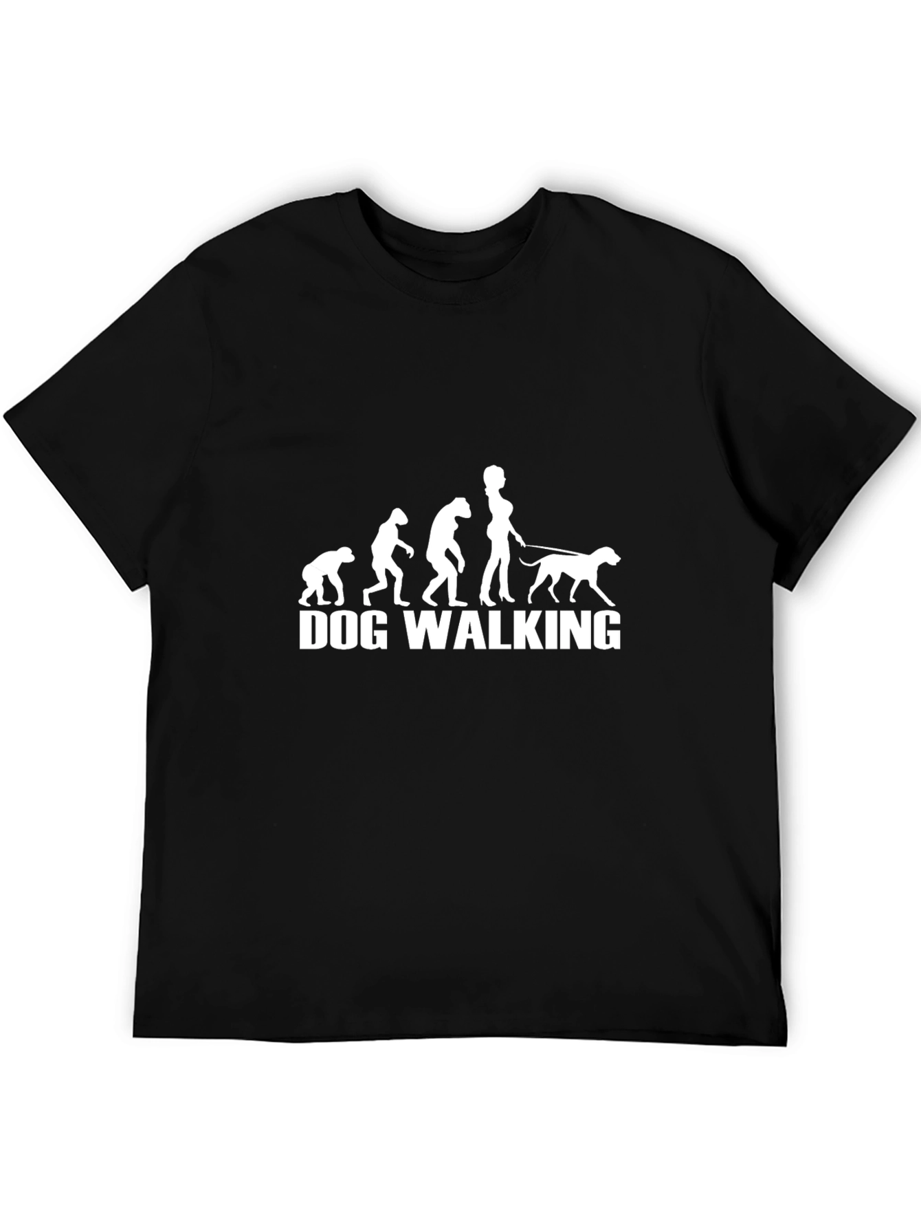 Dog Walking Evolution Graphic Tee - Unisex