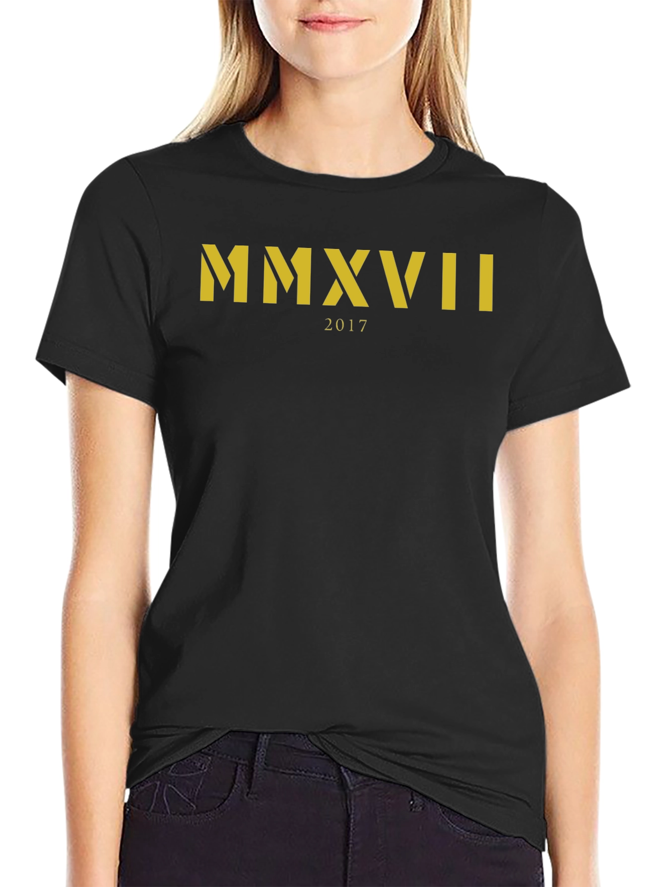 MMXVII 2017 Graphic Tee - Classic Black T-Shirt