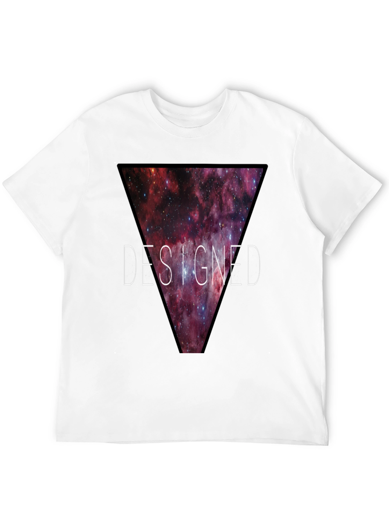 Designed Galaxy T-Shirt - Modern Graphic Tee