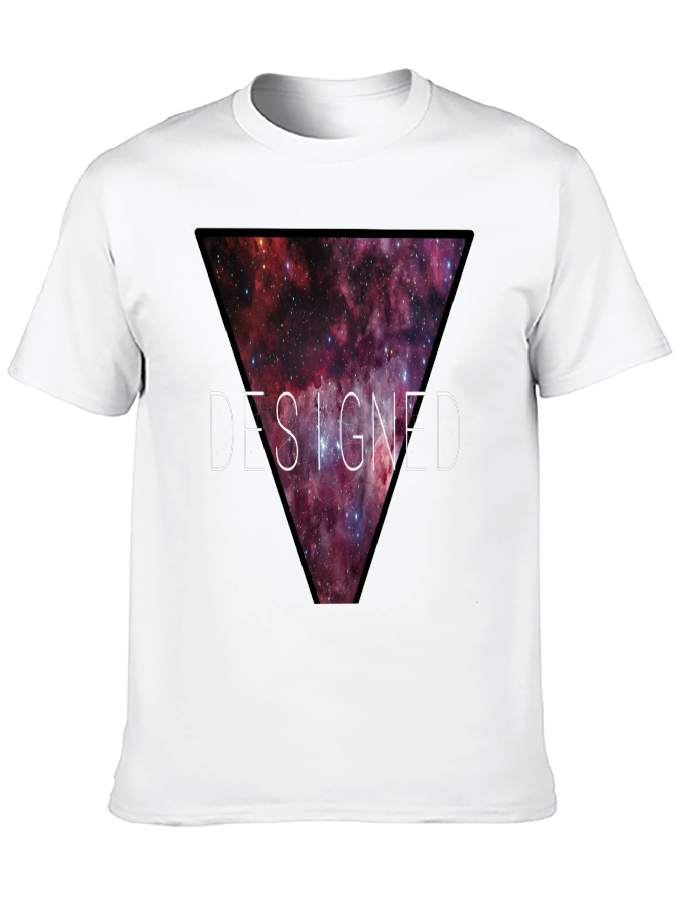 Designed Galaxy T-Shirt - Modern Graphic Tee