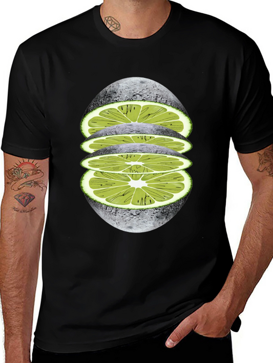 Lime Moon Graphic Tee