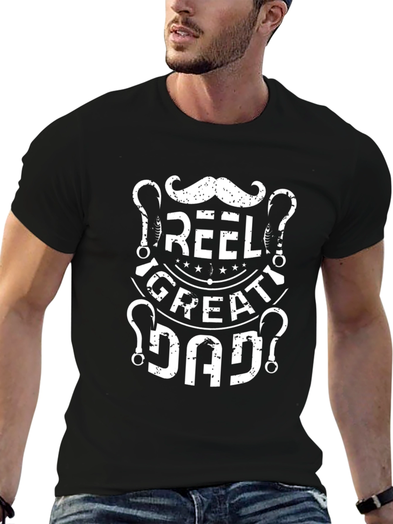 Reel Great Dad Fishing T-Shirt