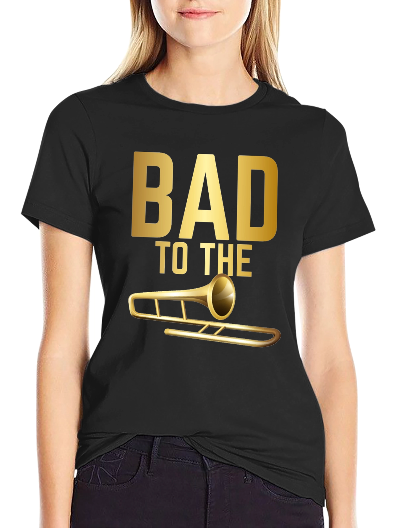 Bad to the Bone Trombone T-Shirt
