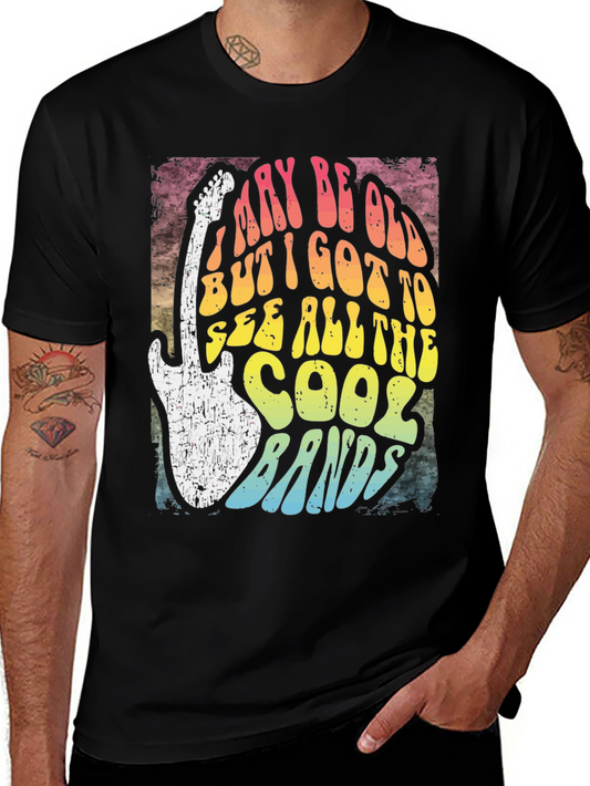 Retro Cool Bands Graphic Tee