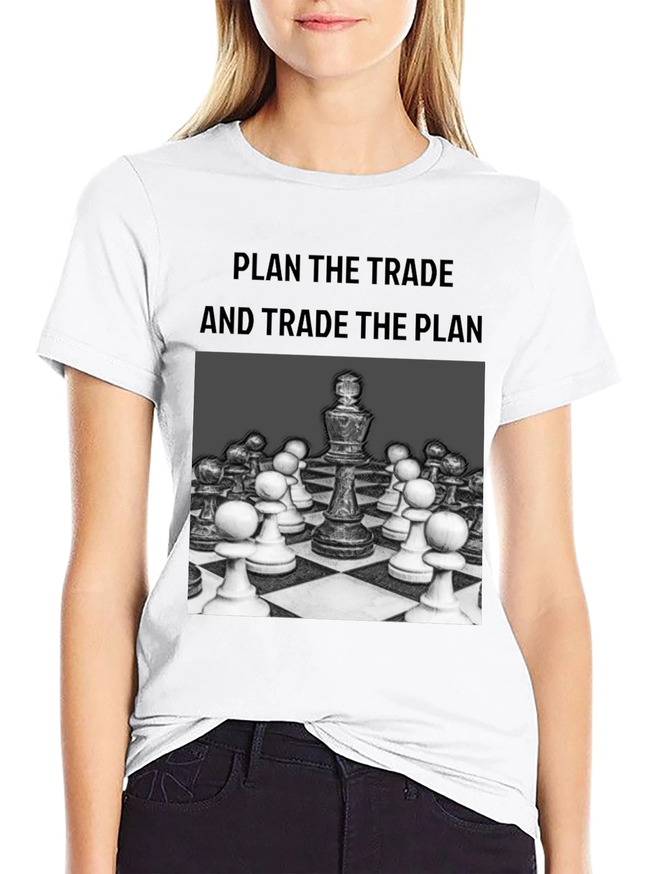 Chess Strategy T-Shirt: Plan the Trade