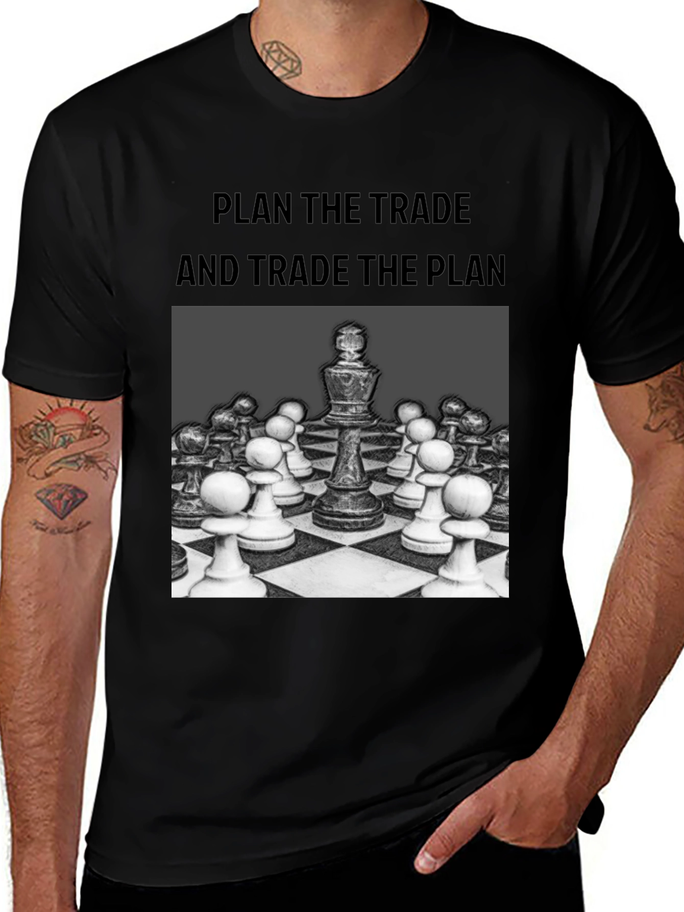 Chess Strategy T-Shirt: Plan the Trade