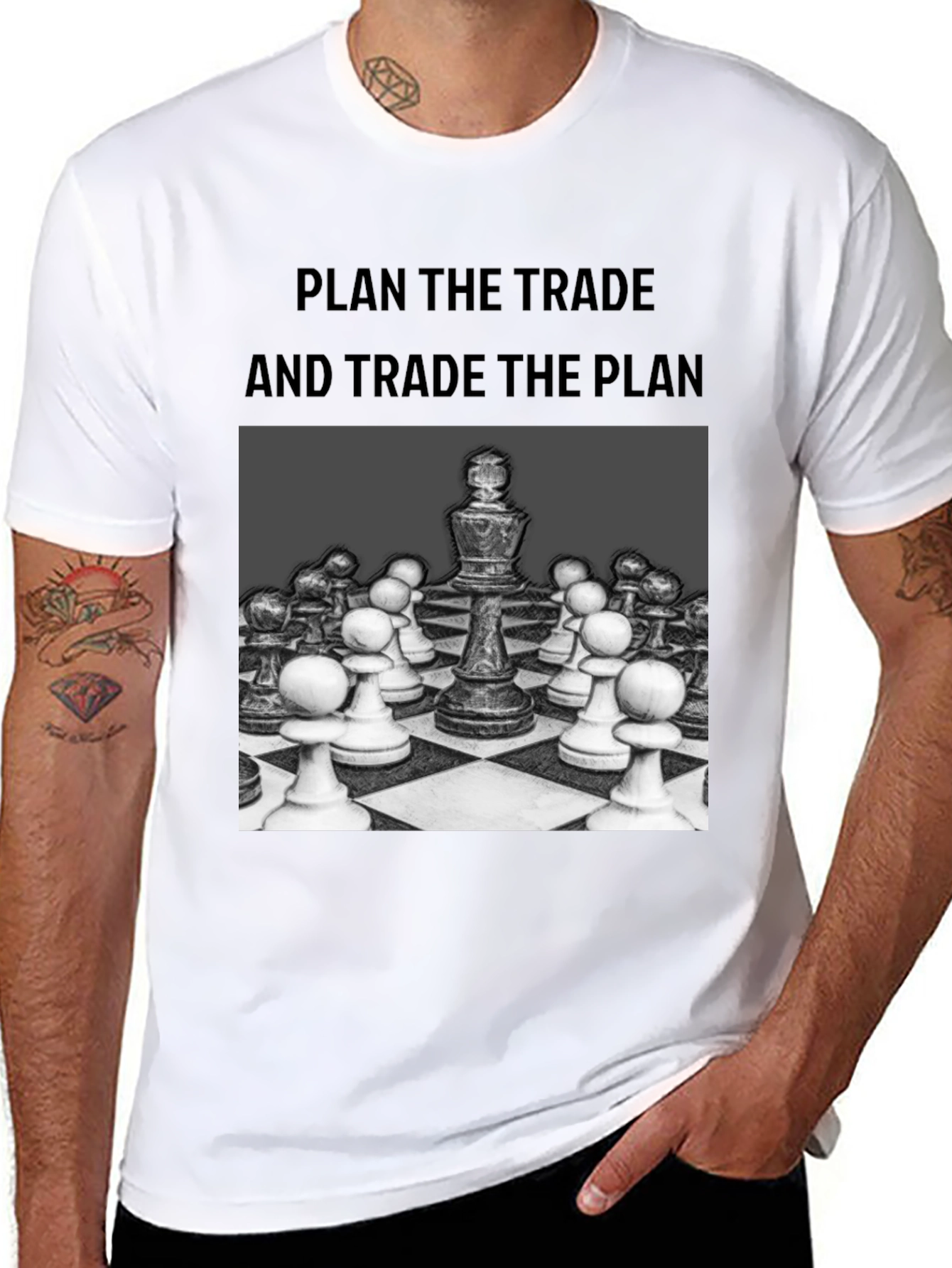 Chess Strategy T-Shirt: Plan the Trade