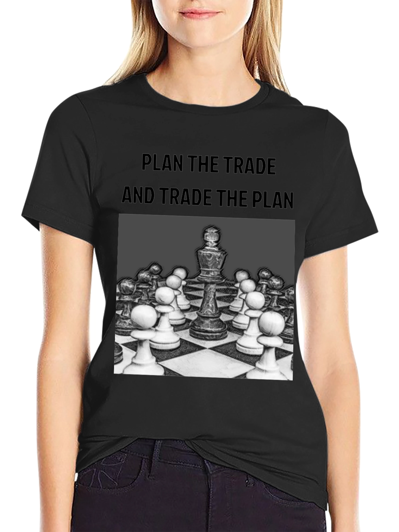 Chess Strategy T-Shirt: Plan the Trade