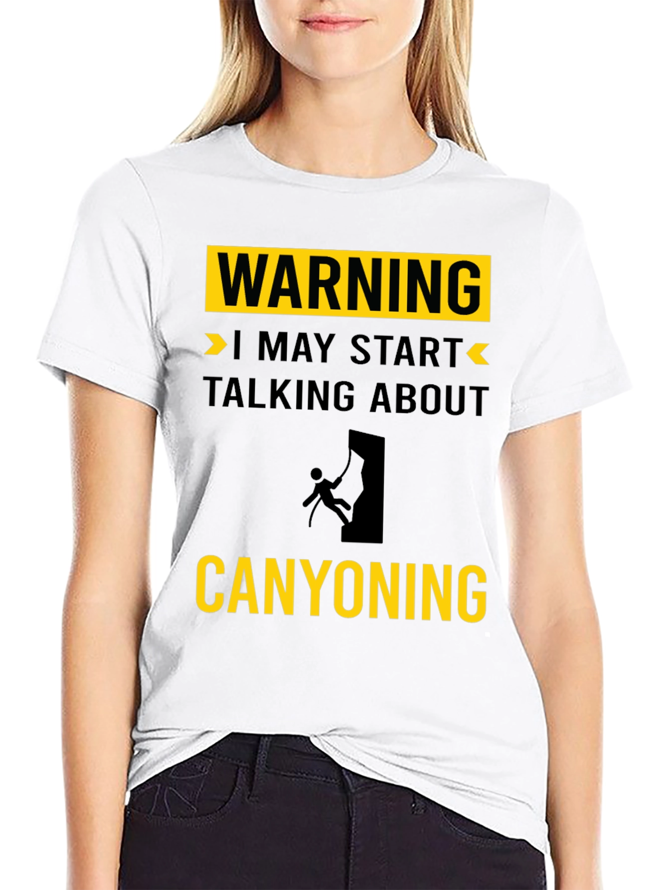 Warning: May Start Talking About Canyoning T-Shirt