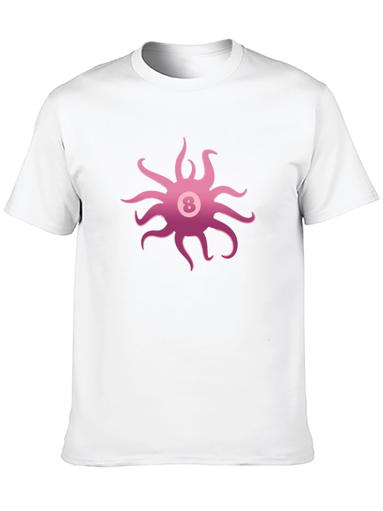 Octopus Eight Ball Graphic Tee