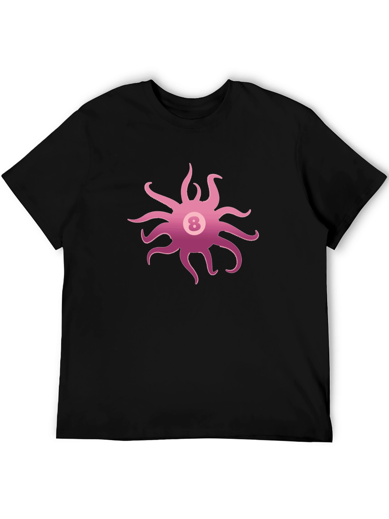 Octopus Eight Ball Graphic Tee